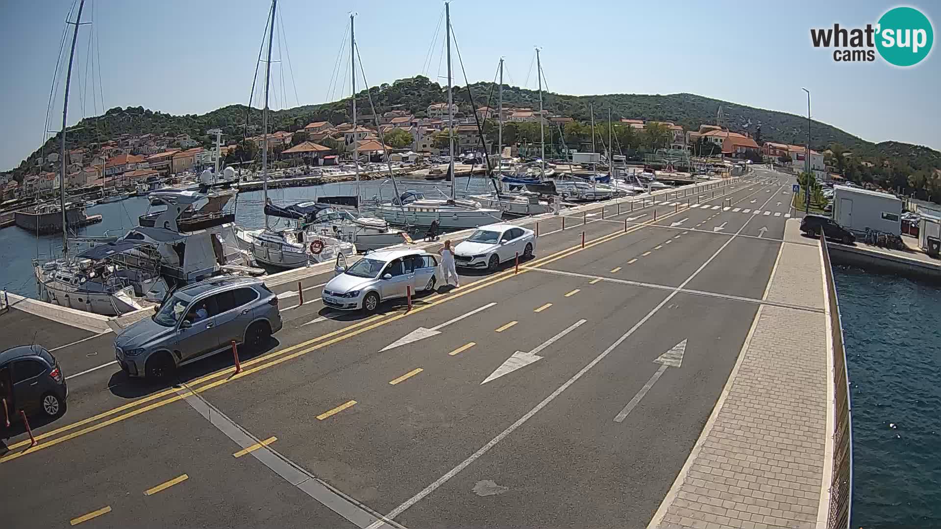 Dalmatien Tkon Fähre – Webcams Kroatien