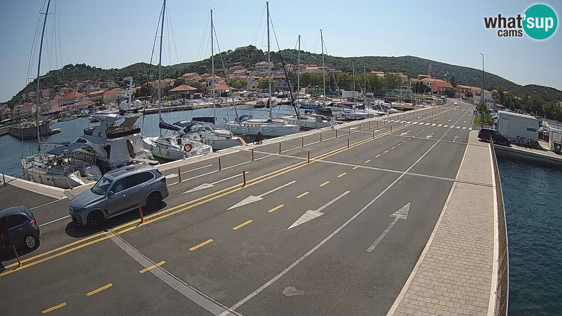 Dalmacija Trajekt Tkon – spletne kamere Hrvaška