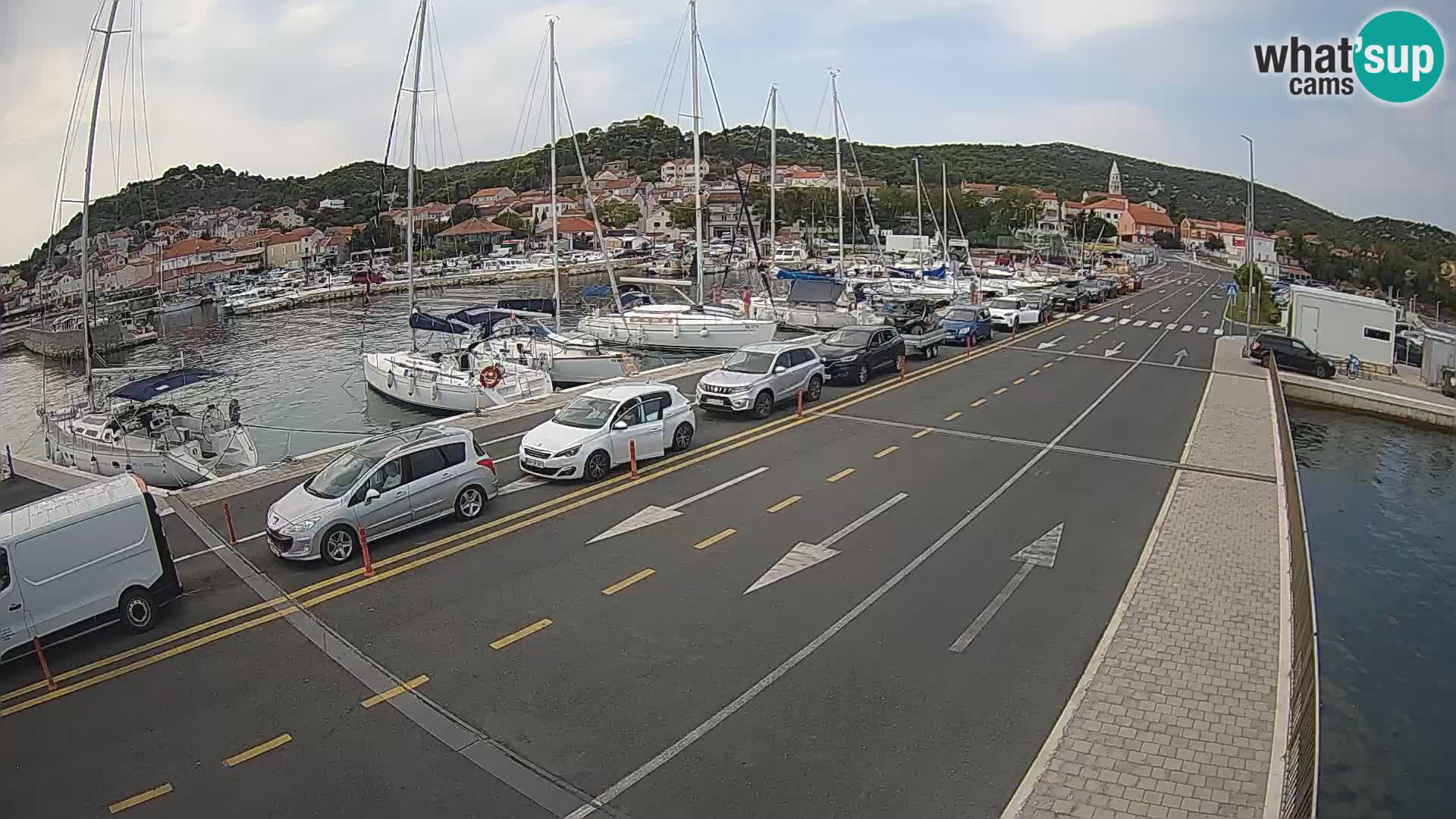 Dalmacia Tkon Transportar- webcams Croacia