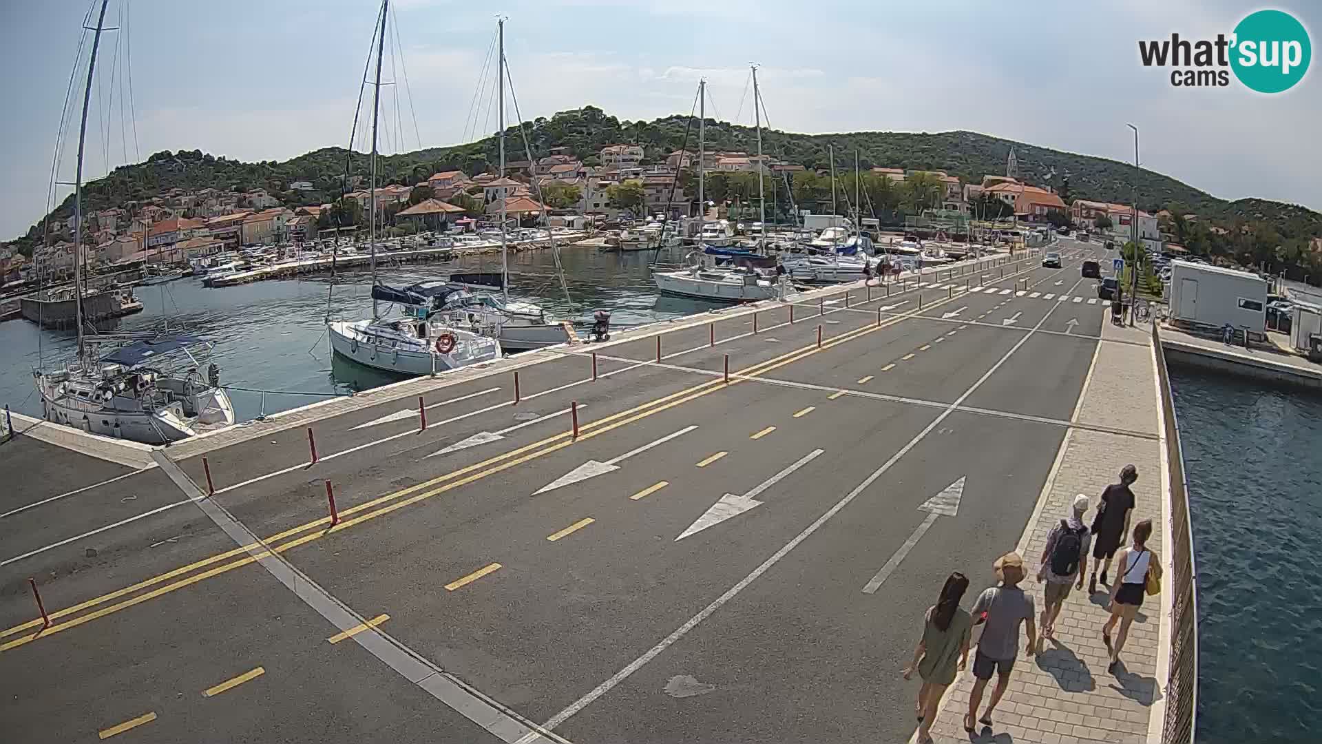 Dalmatien Tkon Fähre – Webcams Kroatien