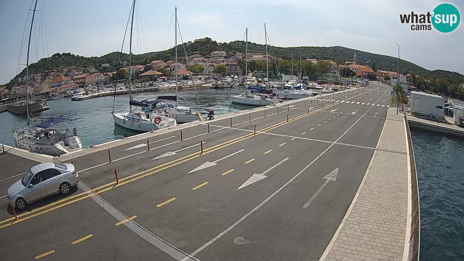 Dalmatien Tkon Fähre – Webcams Kroatien
