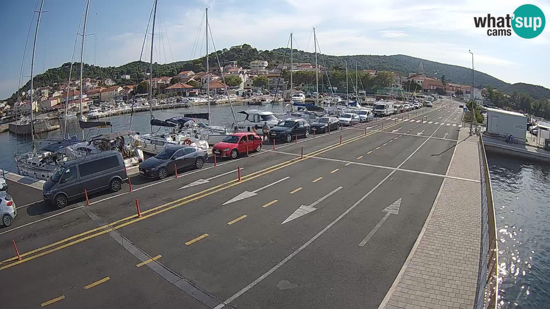 Dalmatia Tkon Ferry – webcams Croatia