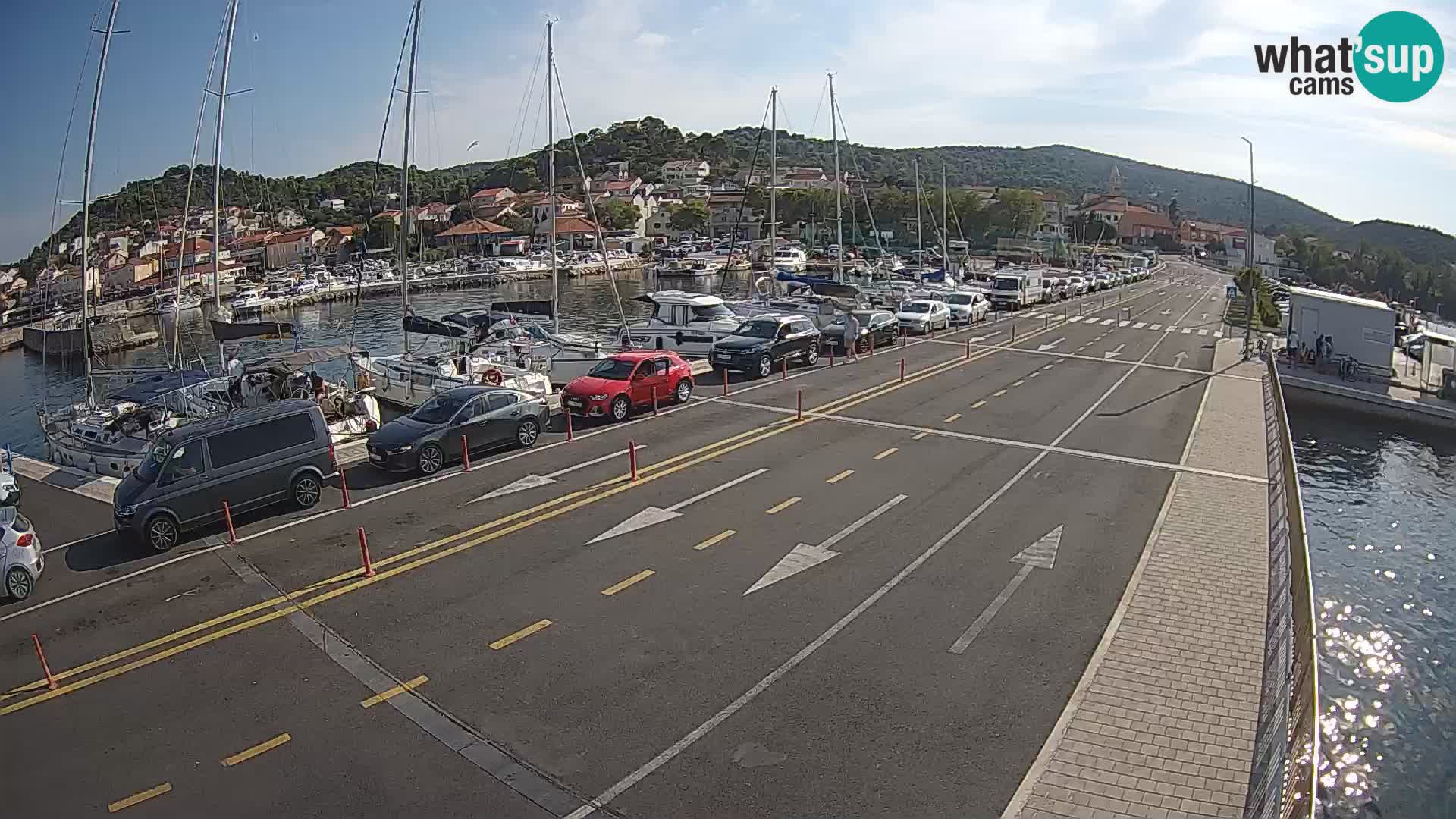 Dalmatia Tkon Ferry – webcams Croatia