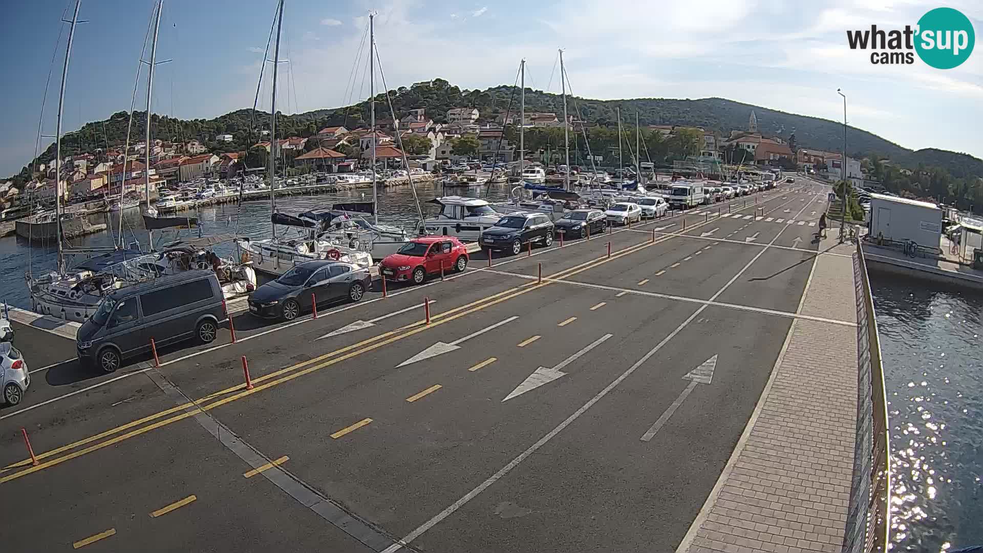 Dalmatia Tkon Ferry – webcams Croatia