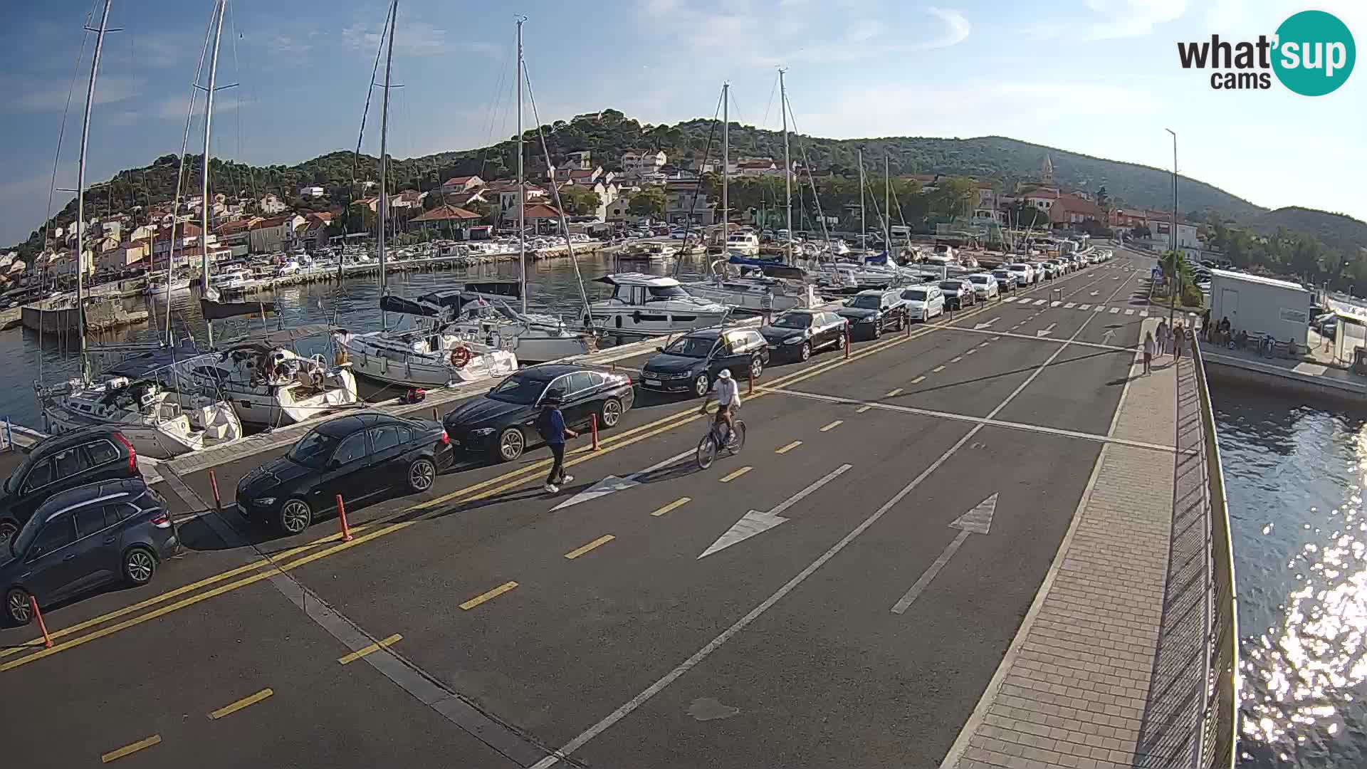 Dalmacija Trajekt Tkon – spletne kamere Hrvaška
