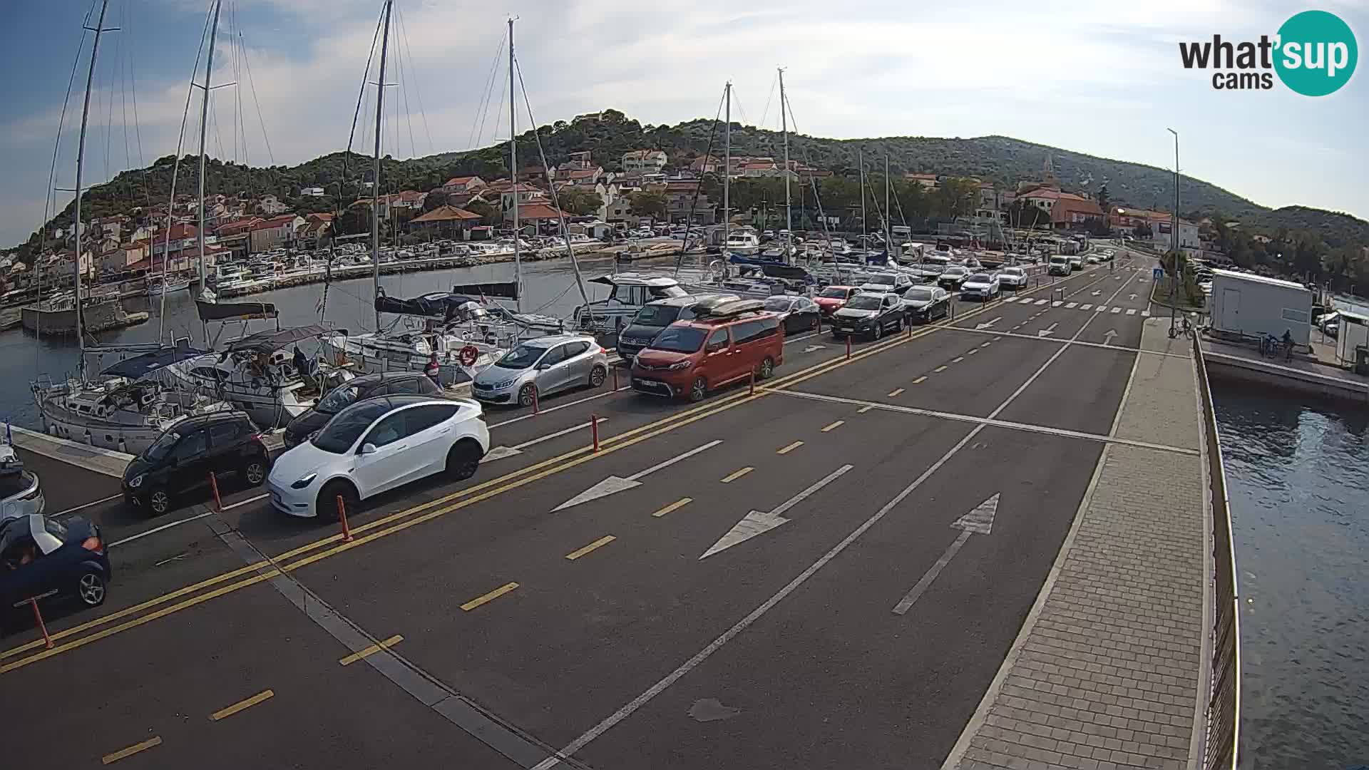 Dalmazia traghetto Tkon – webcam Croazia