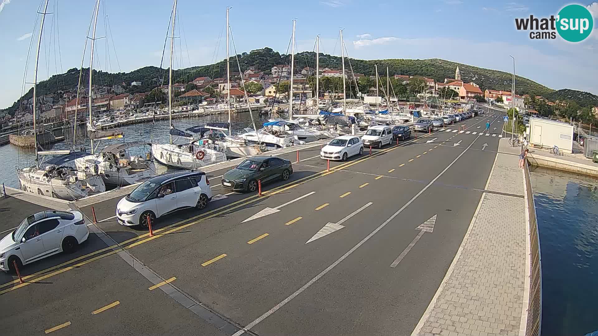 Dalmacia Tkon Transportar- webcams Croacia