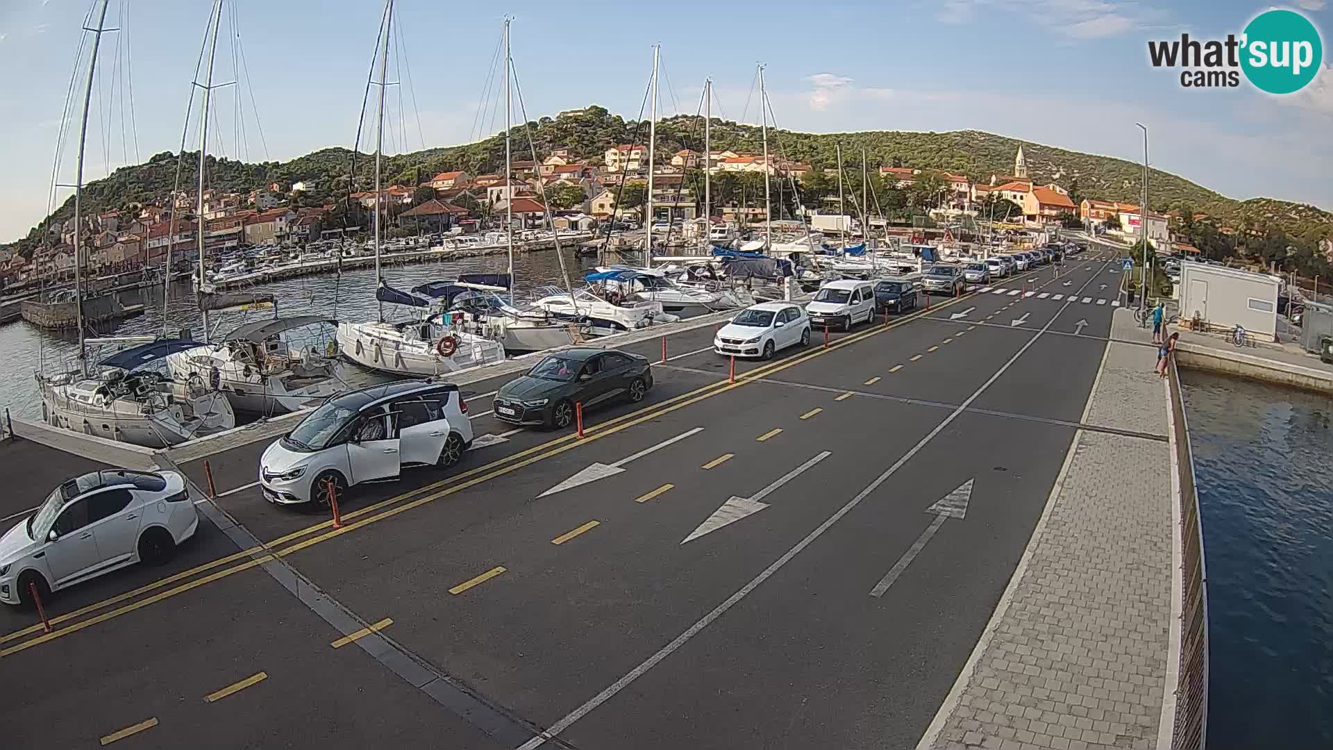 Dalmazia traghetto Tkon – webcam Croazia