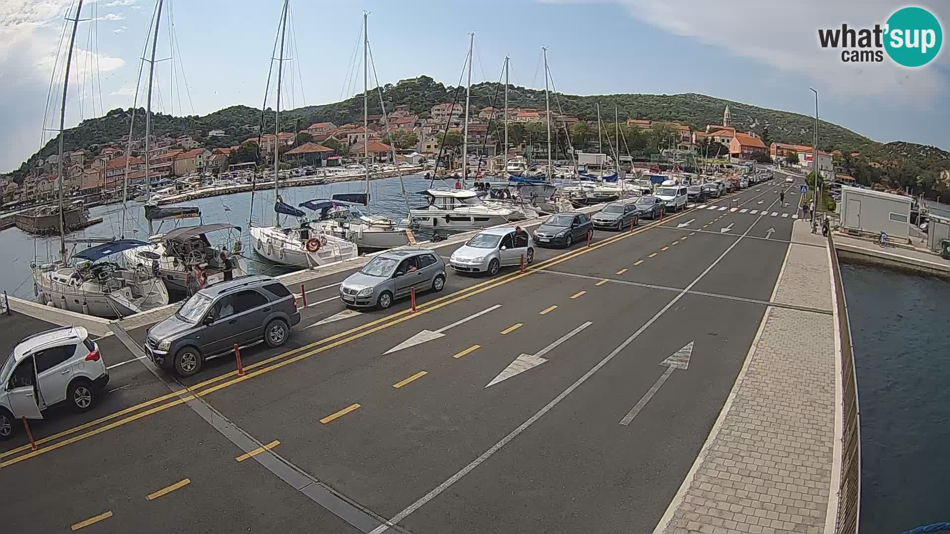 Dalmacia Tkon Transportar- webcams Croacia