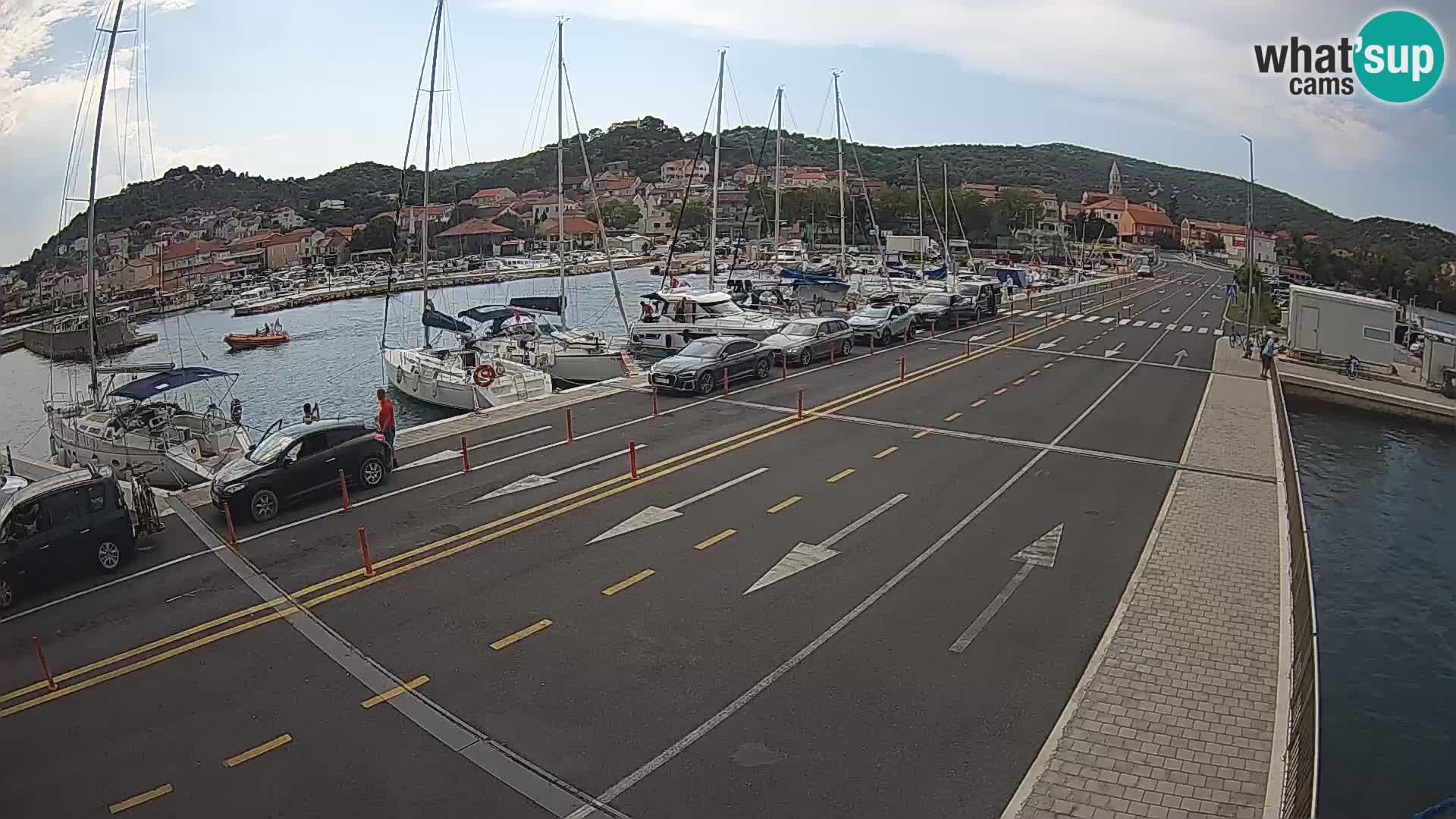 Dalmatia Tkon Ferry – webcams Croatia