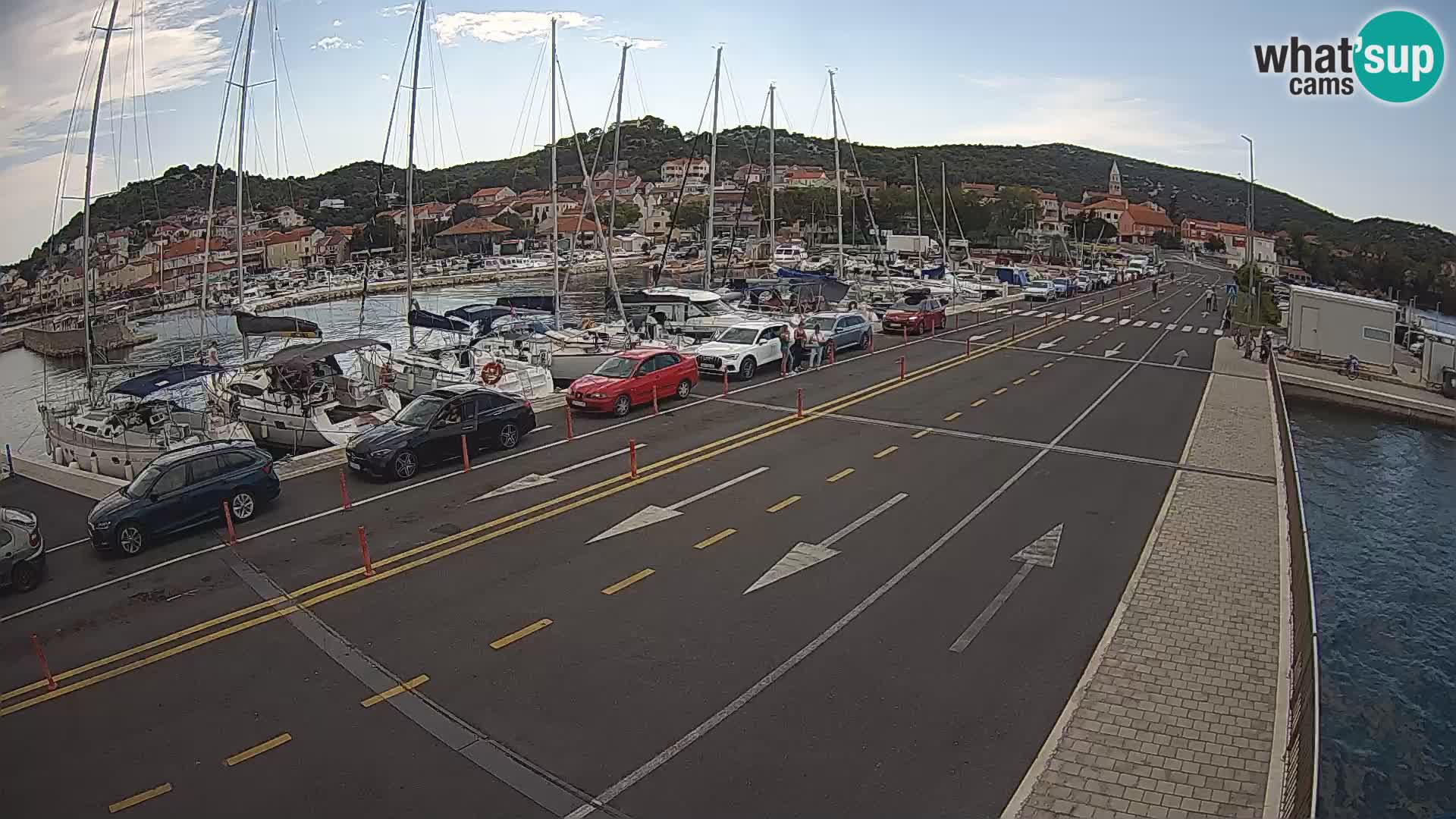 Dalmazia traghetto Tkon – webcam Croazia