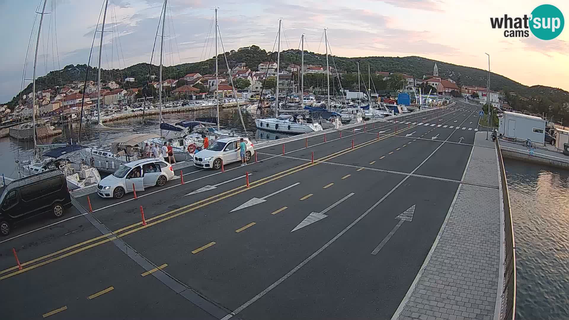 Dalmatia Tkon Ferry – webcams Croatia