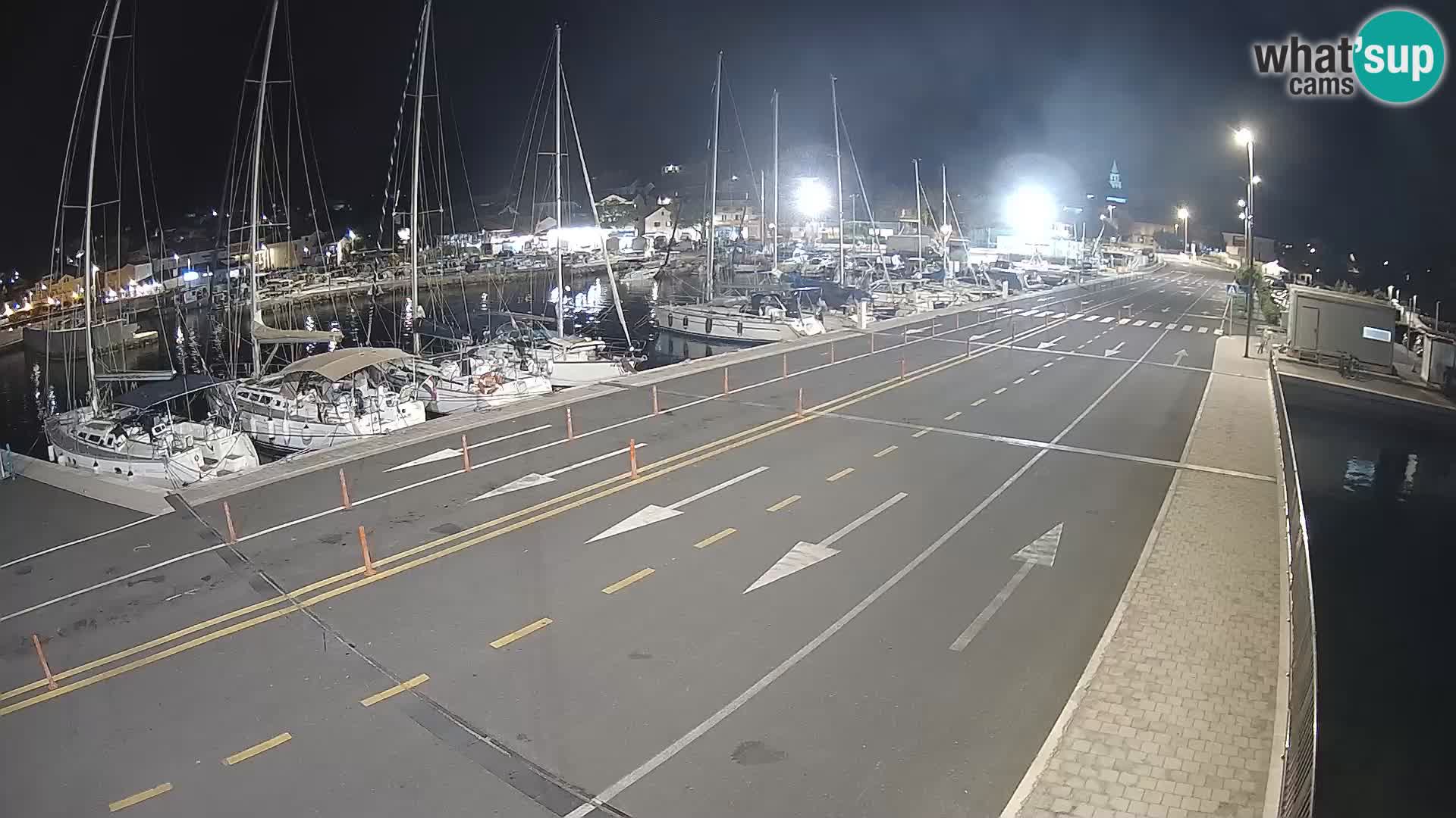 Dalmacia Tkon Transportar- webcams Croacia