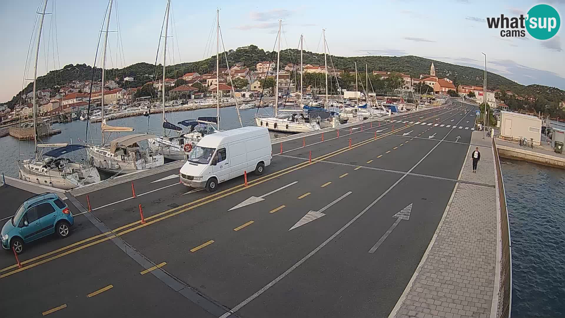 Dalmacija Trajekt Tkon – spletne kamere Hrvaška