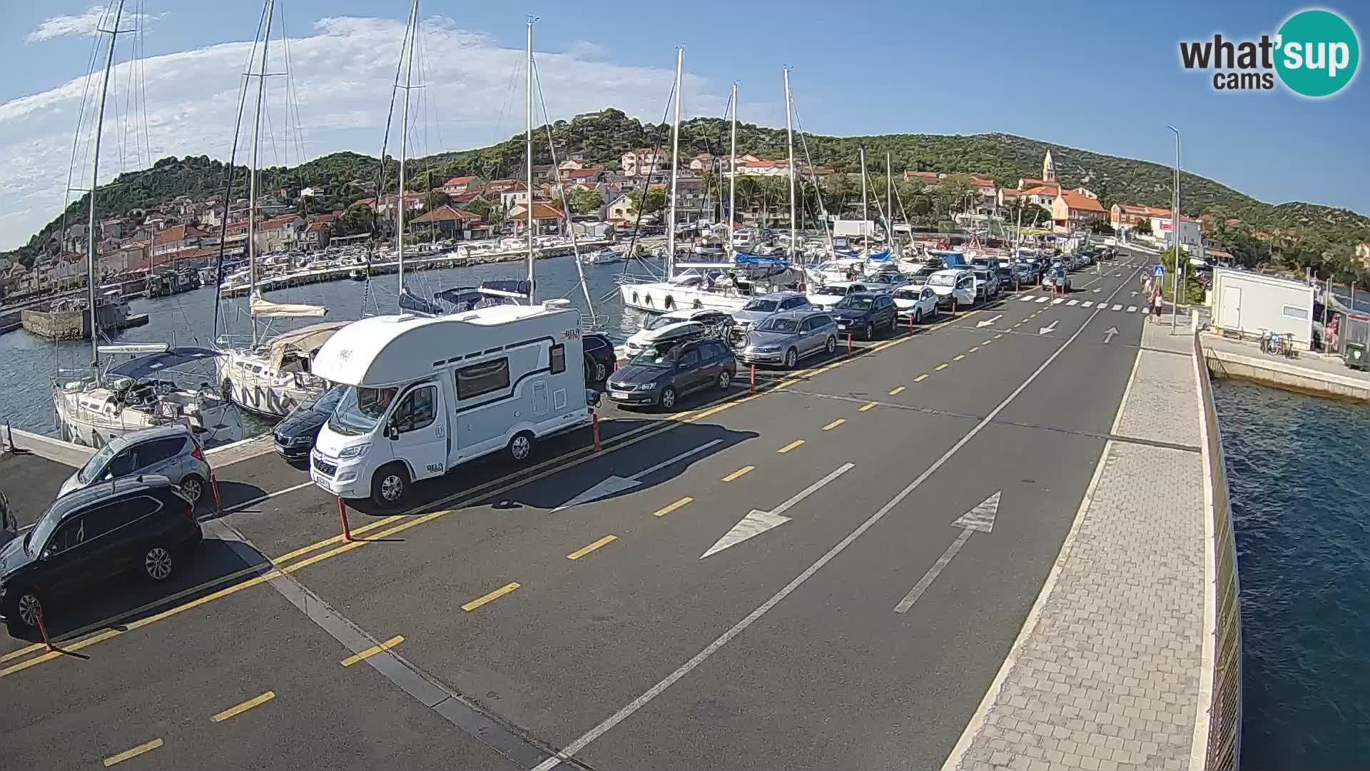 Dalmatien Tkon Fähre – Webcams Kroatien