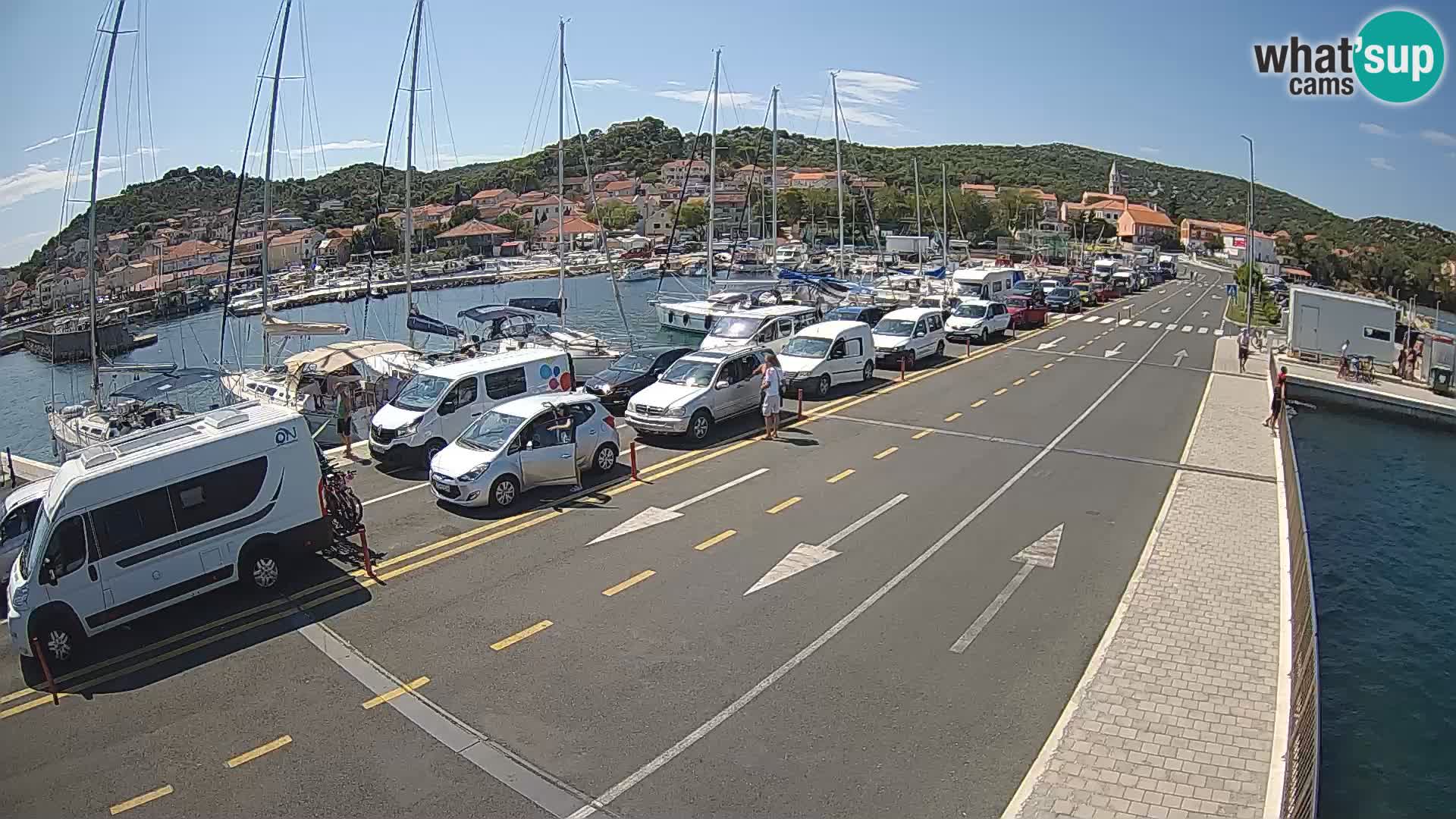 Dalmacia Tkon Transportar- webcams Croacia