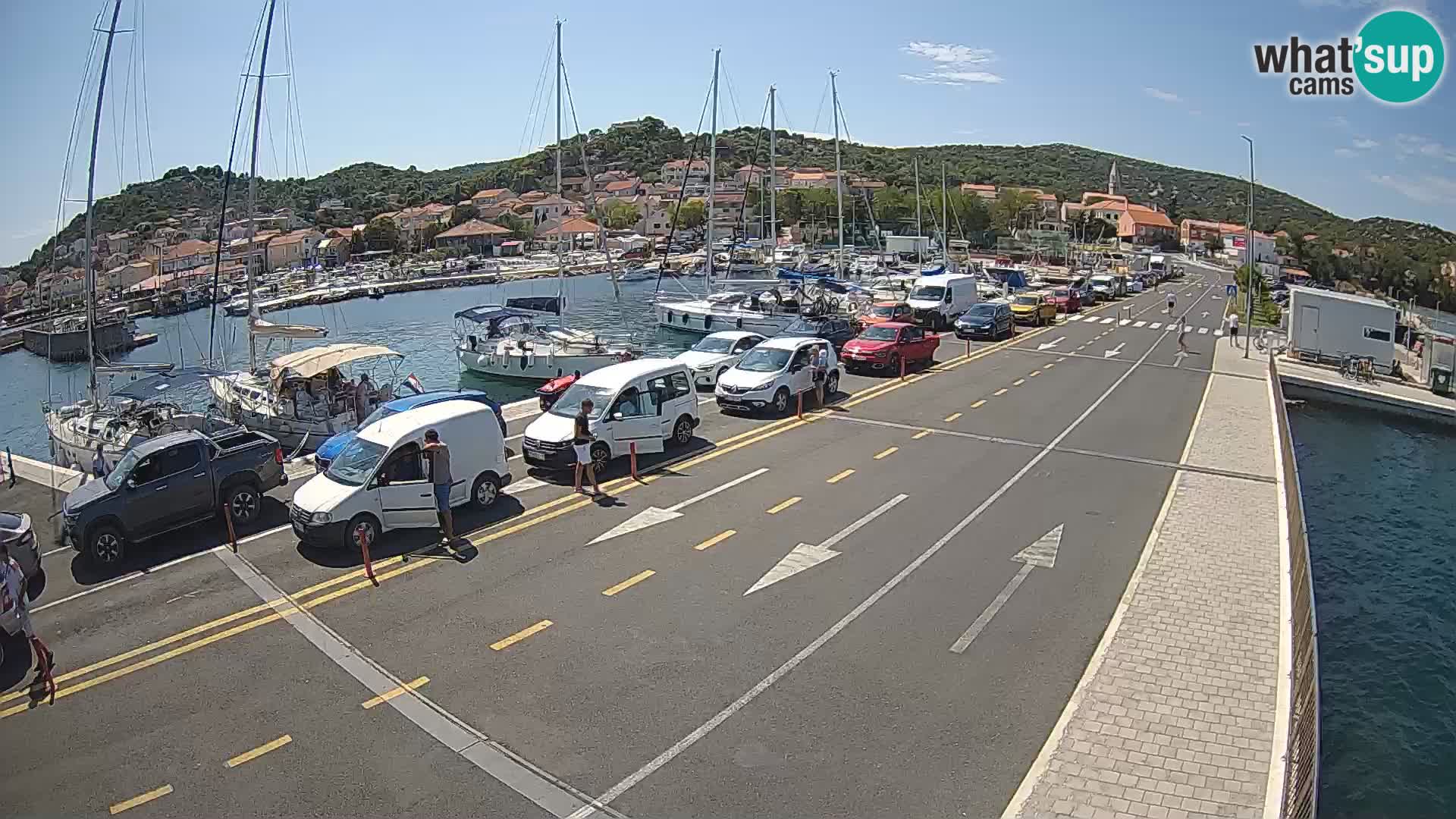 Dalmatia Tkon Ferry – webcams Croatia