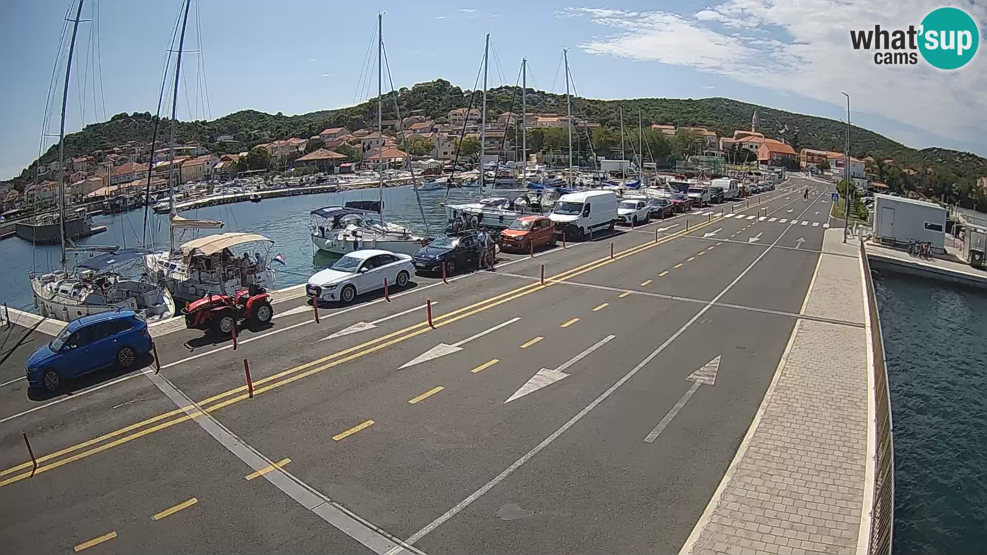 Dalmacija Trajekt Tkon – spletne kamere Hrvaška