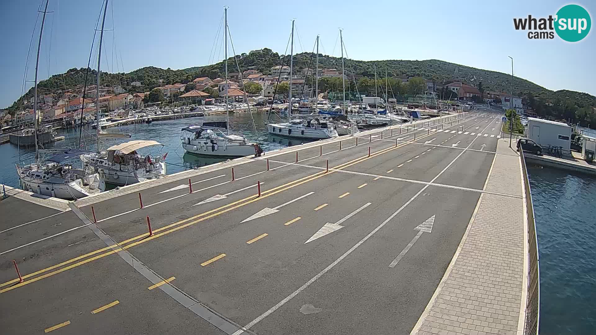Trajekt Dalmacija Tkon – web kamere Hrvatska
