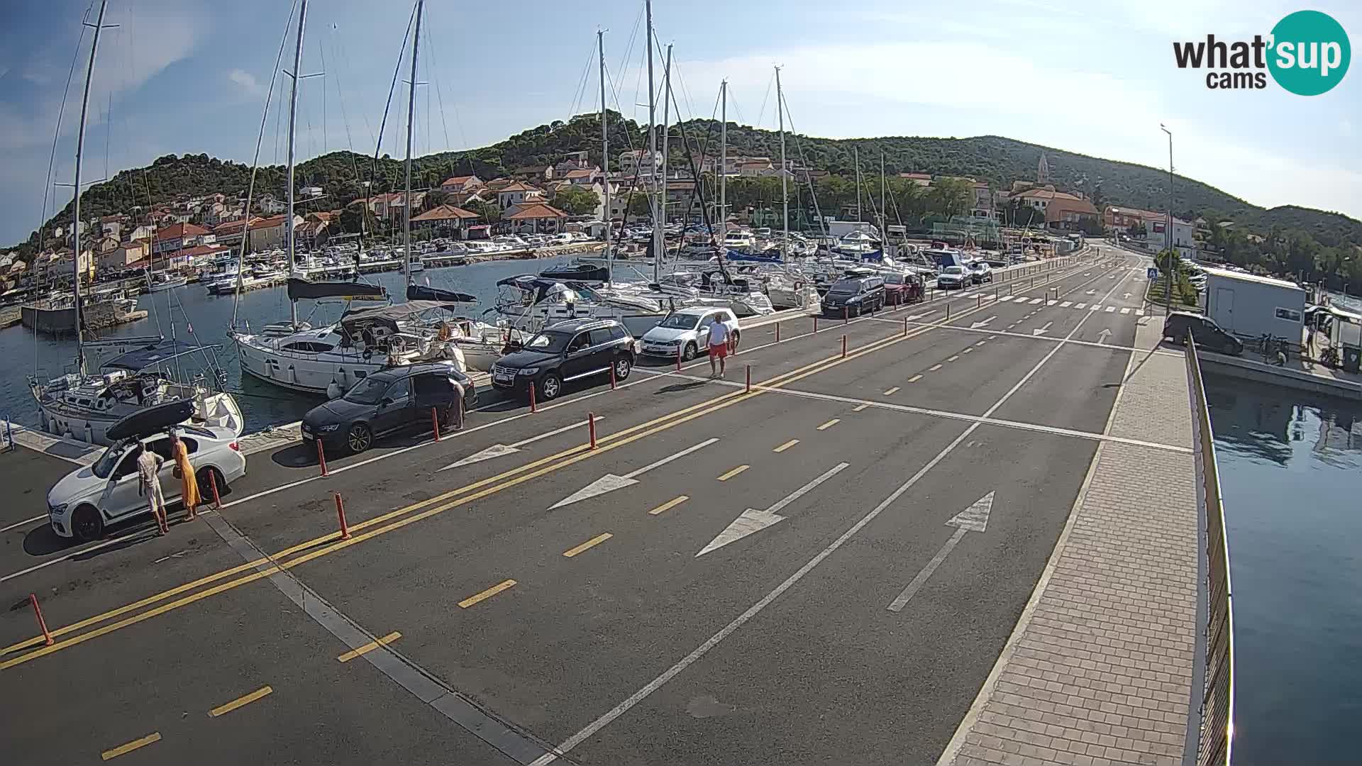 Dalmatia Tkon Ferry – webcams Croatia