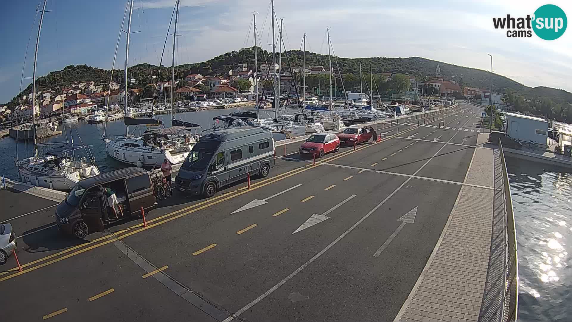Dalmatien Tkon Fähre – Webcams Kroatien