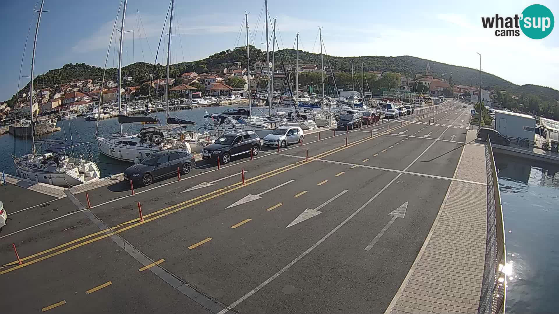 Dalmacia Tkon Transportar- webcams Croacia