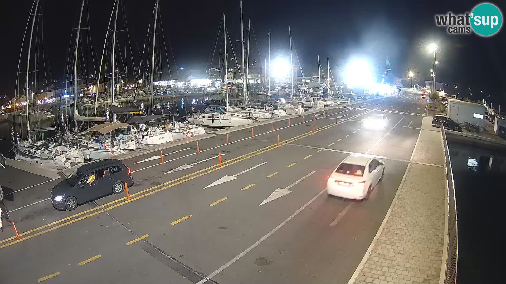 Dalmacia Tkon Transportar- webcams Croacia