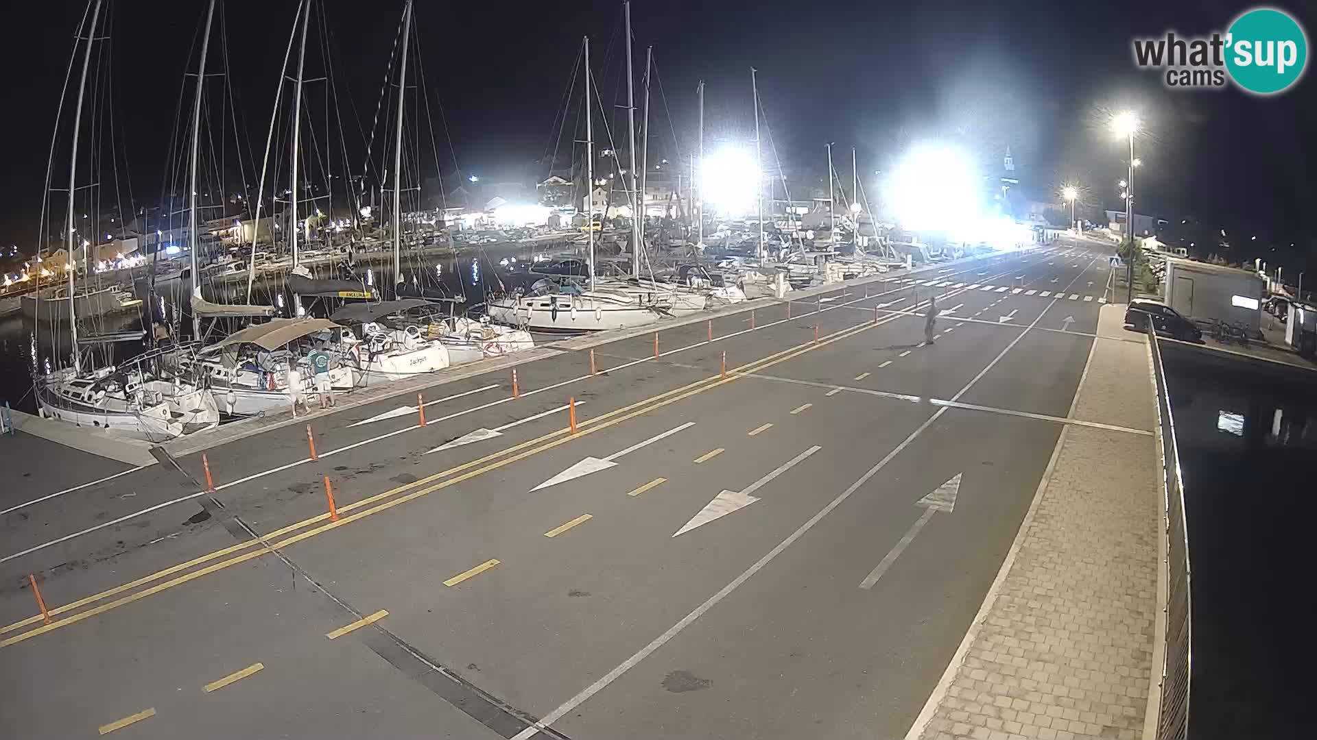 Dalmacia Tkon Transportar- webcams Croacia