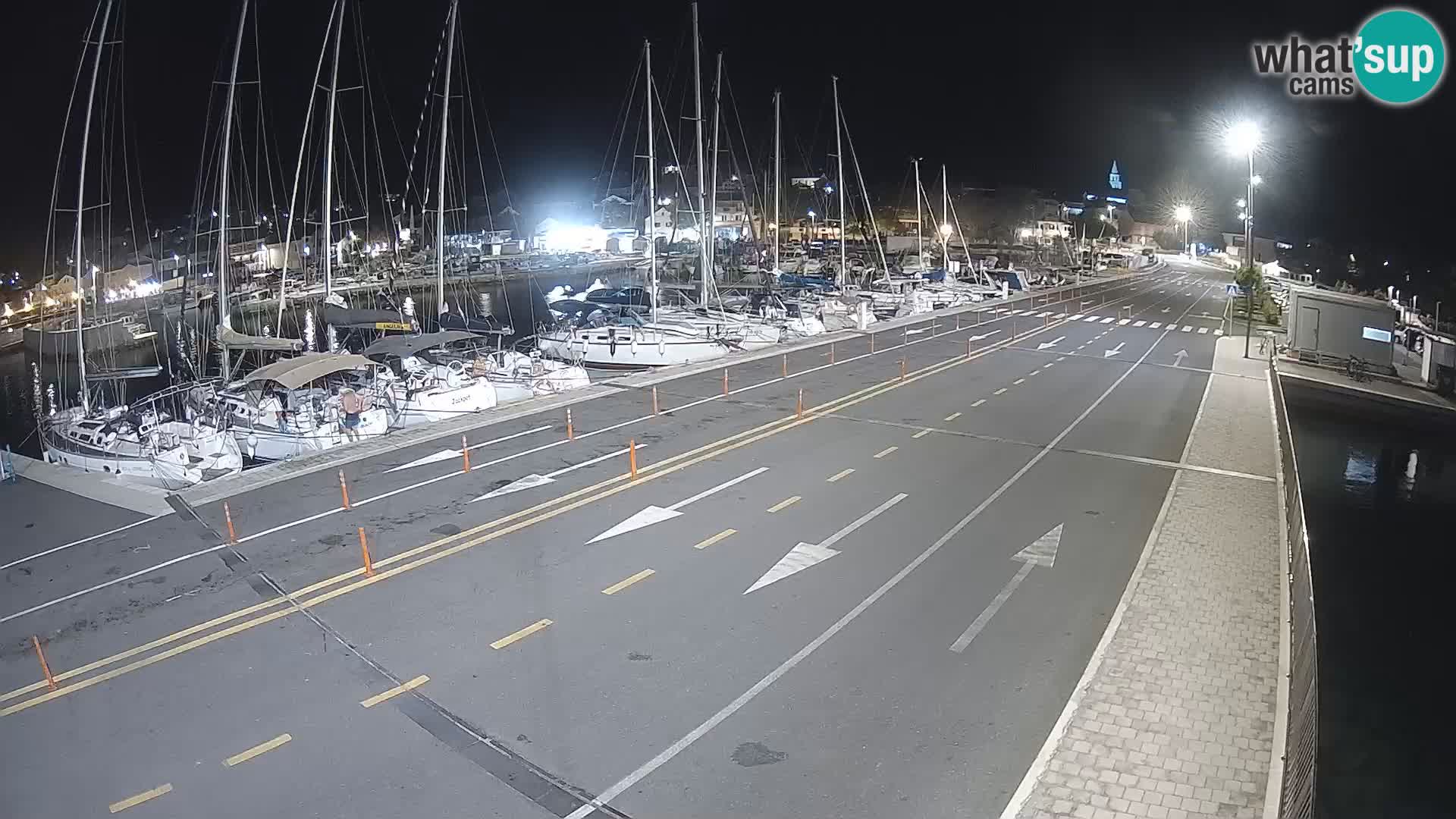 Dalmacia Tkon Transportar- webcams Croacia