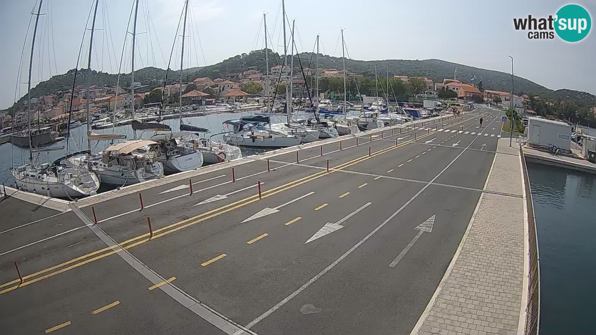 Dalmacija Trajekt Tkon – spletne kamere Hrvaška