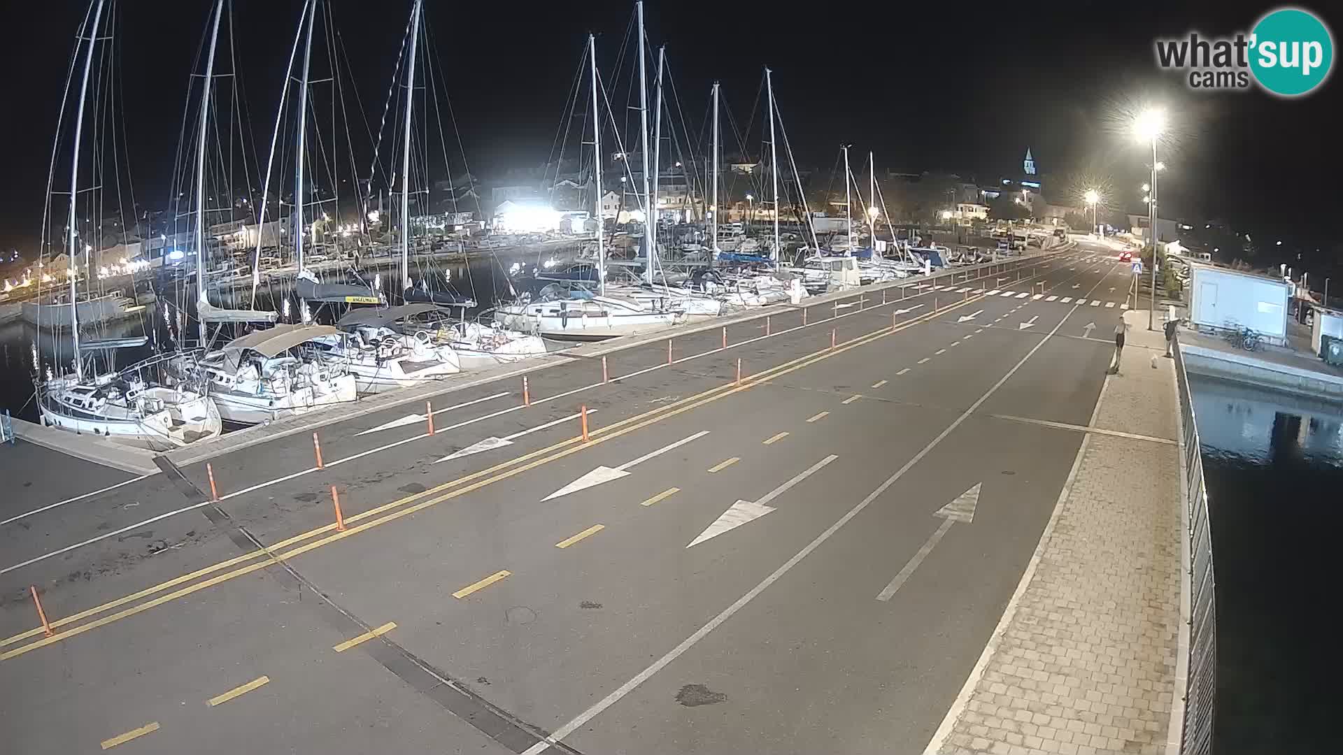 Dalmazia traghetto Tkon – webcam Croazia