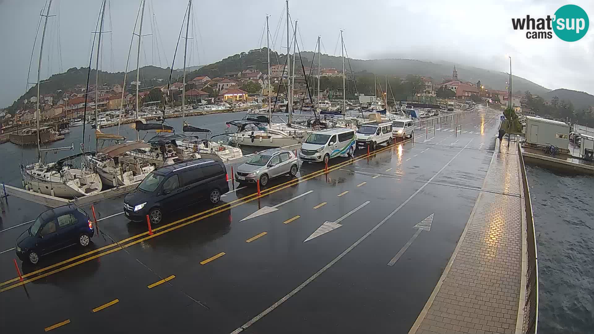 Dalmazia traghetto Tkon – webcam Croazia