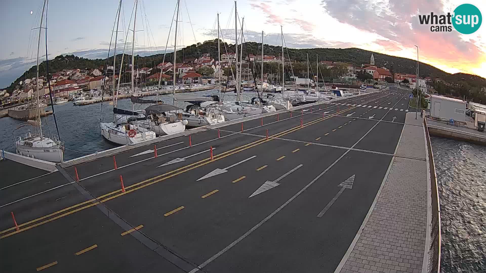 Dalmatia Tkon Ferry – webcams Croatia