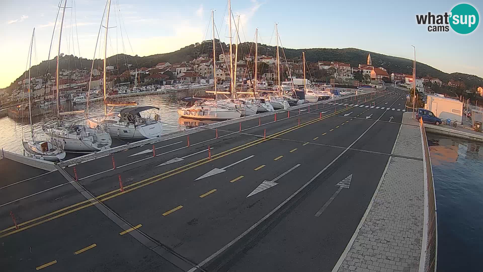 Dalmatien Tkon Fähre – Webcams Kroatien