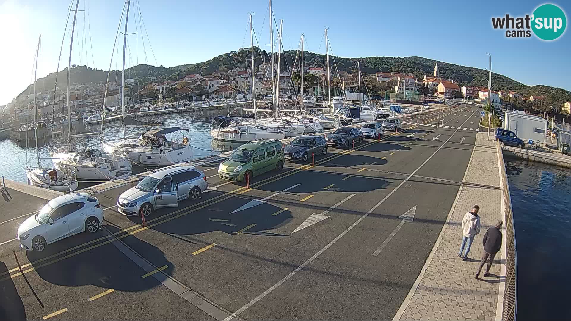 Dalmatien Tkon Fähre – Webcams Kroatien