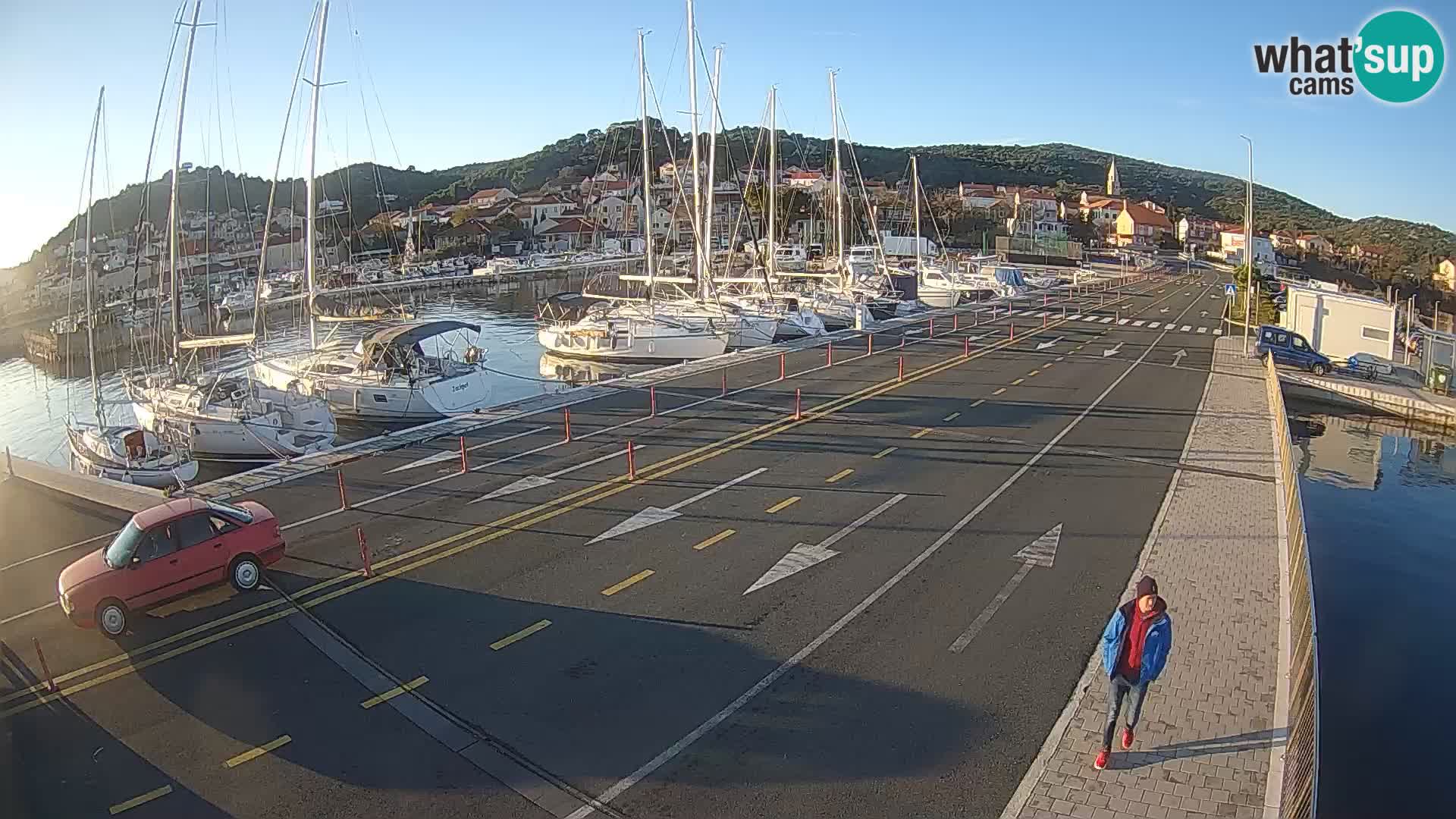 Dalmatien Tkon Fähre – Webcams Kroatien