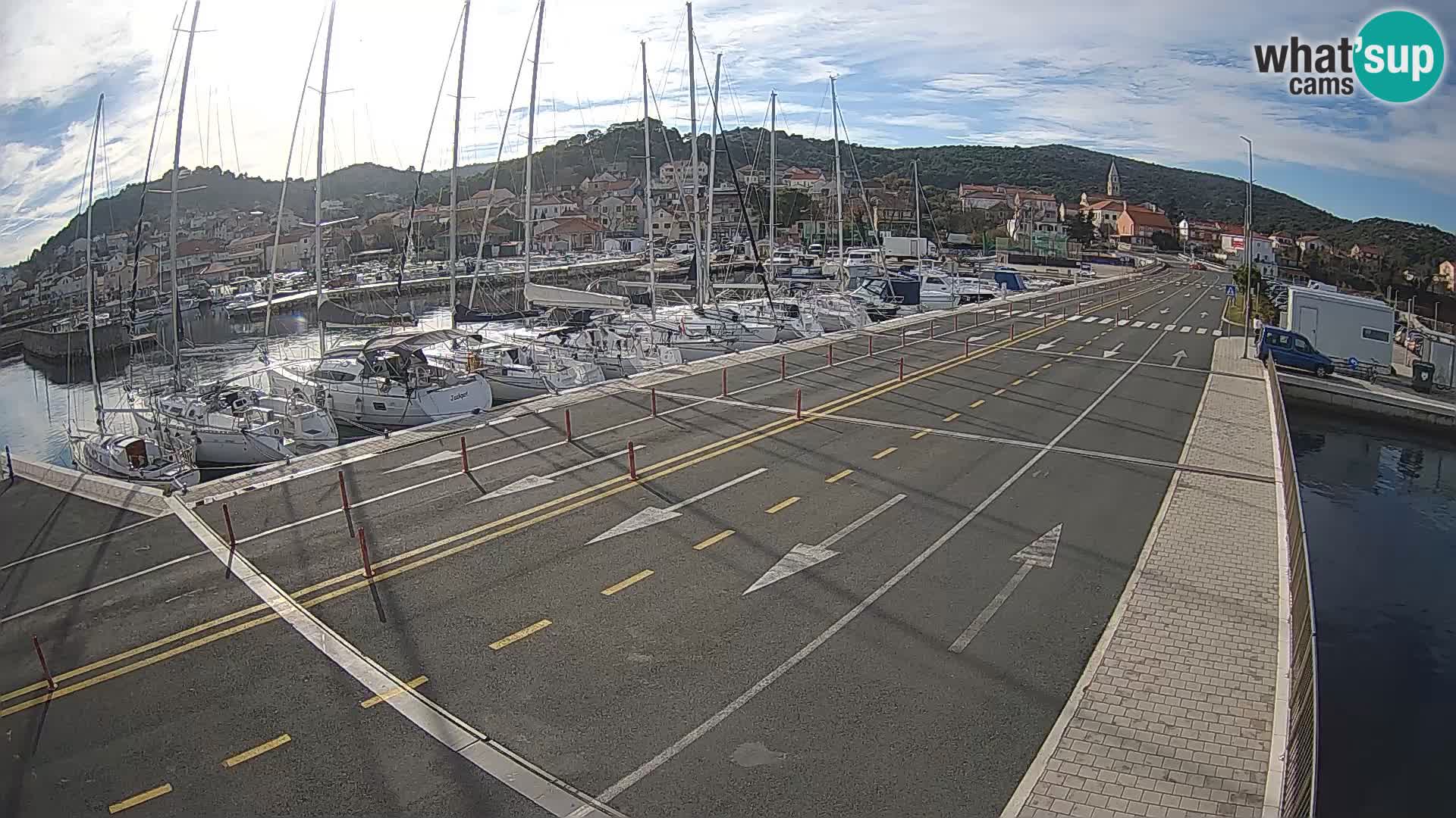 Dalmacija Trajekt Tkon – spletne kamere Hrvaška