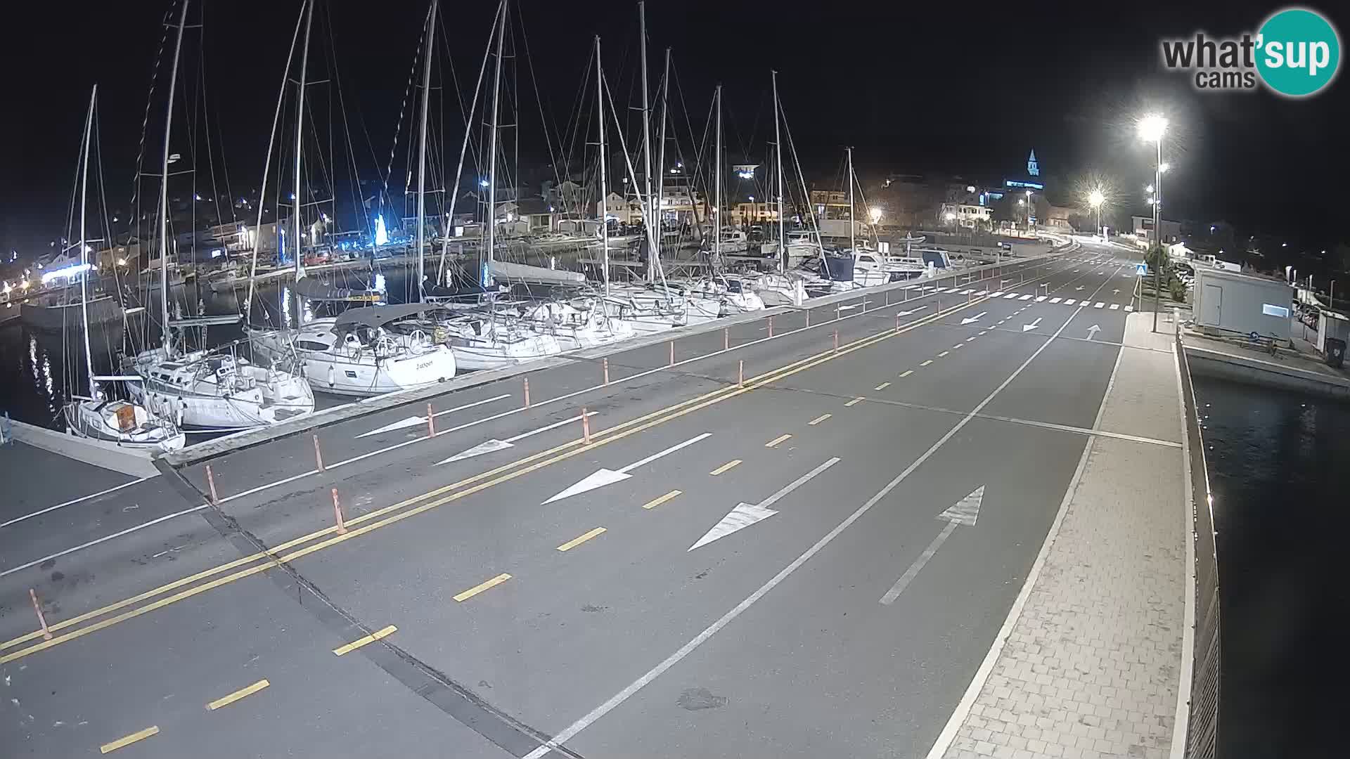 Dalmazia traghetto Tkon – webcam Croazia