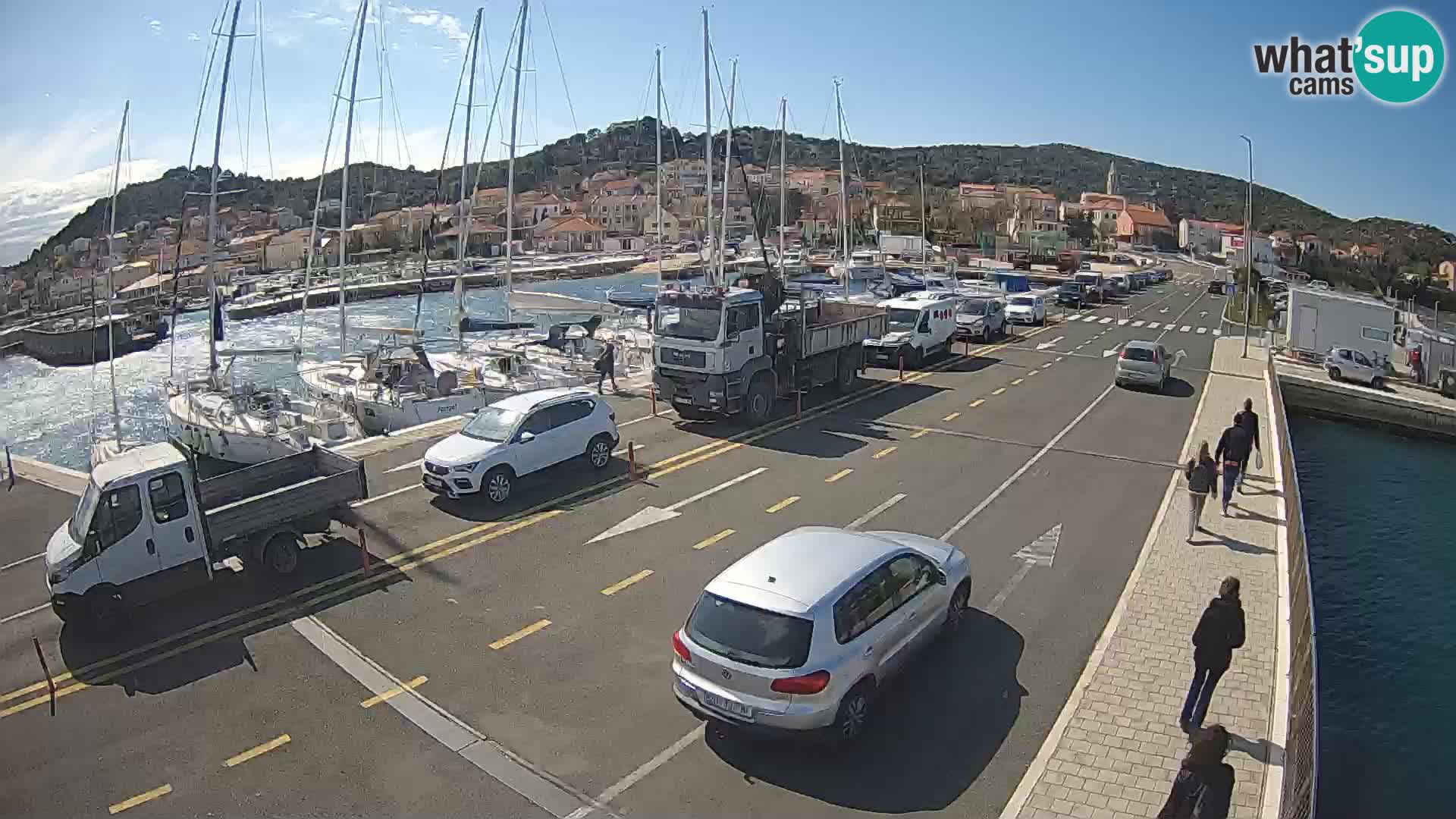 Dalmatien Tkon Fähre – Webcams Kroatien