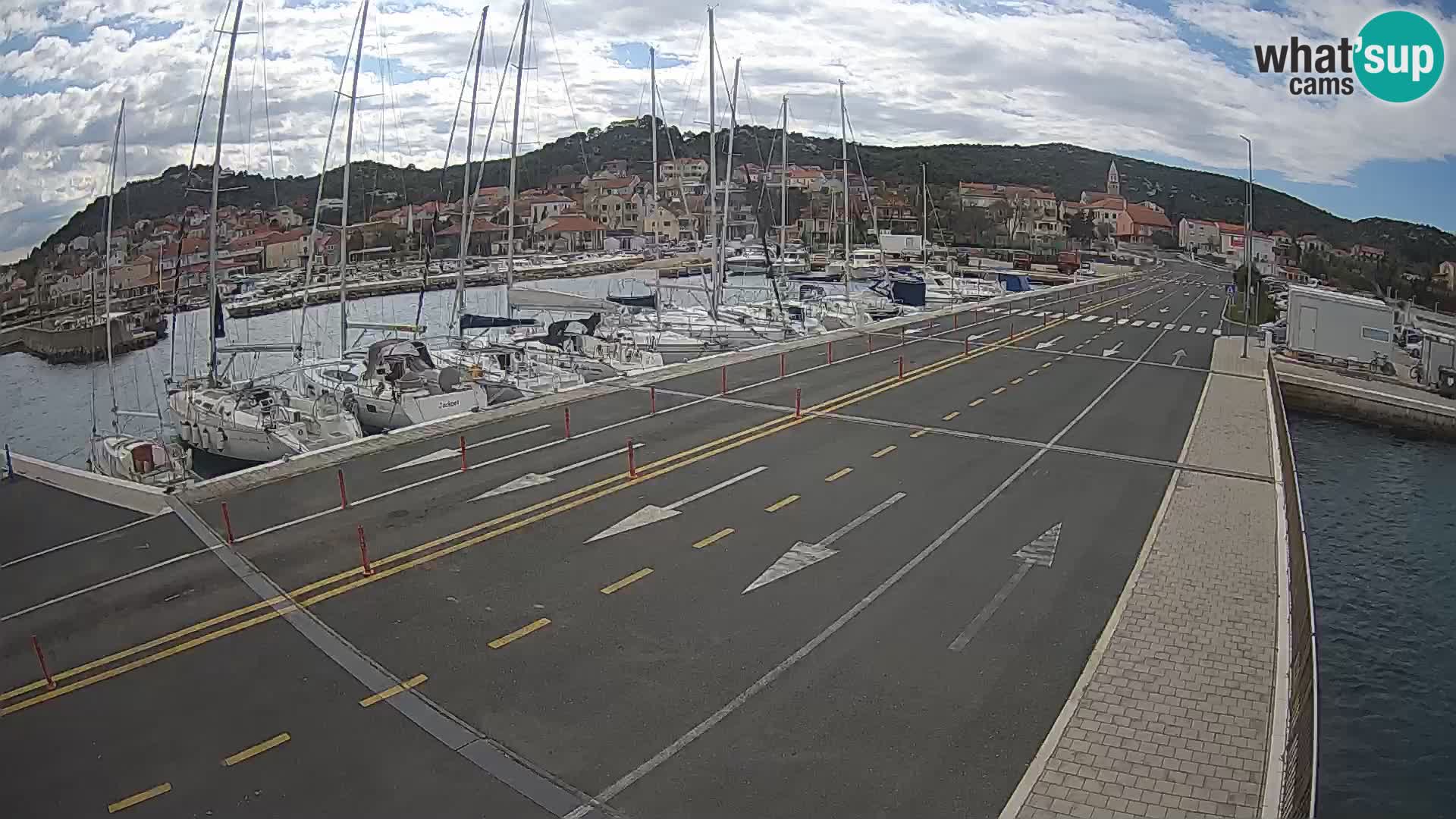 Dalmatia Tkon Ferry – webcams Croatia