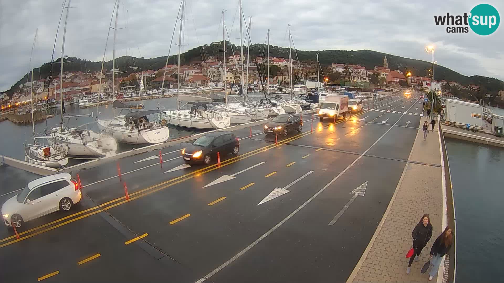 Dalmacija Trajekt Tkon – spletne kamere Hrvaška