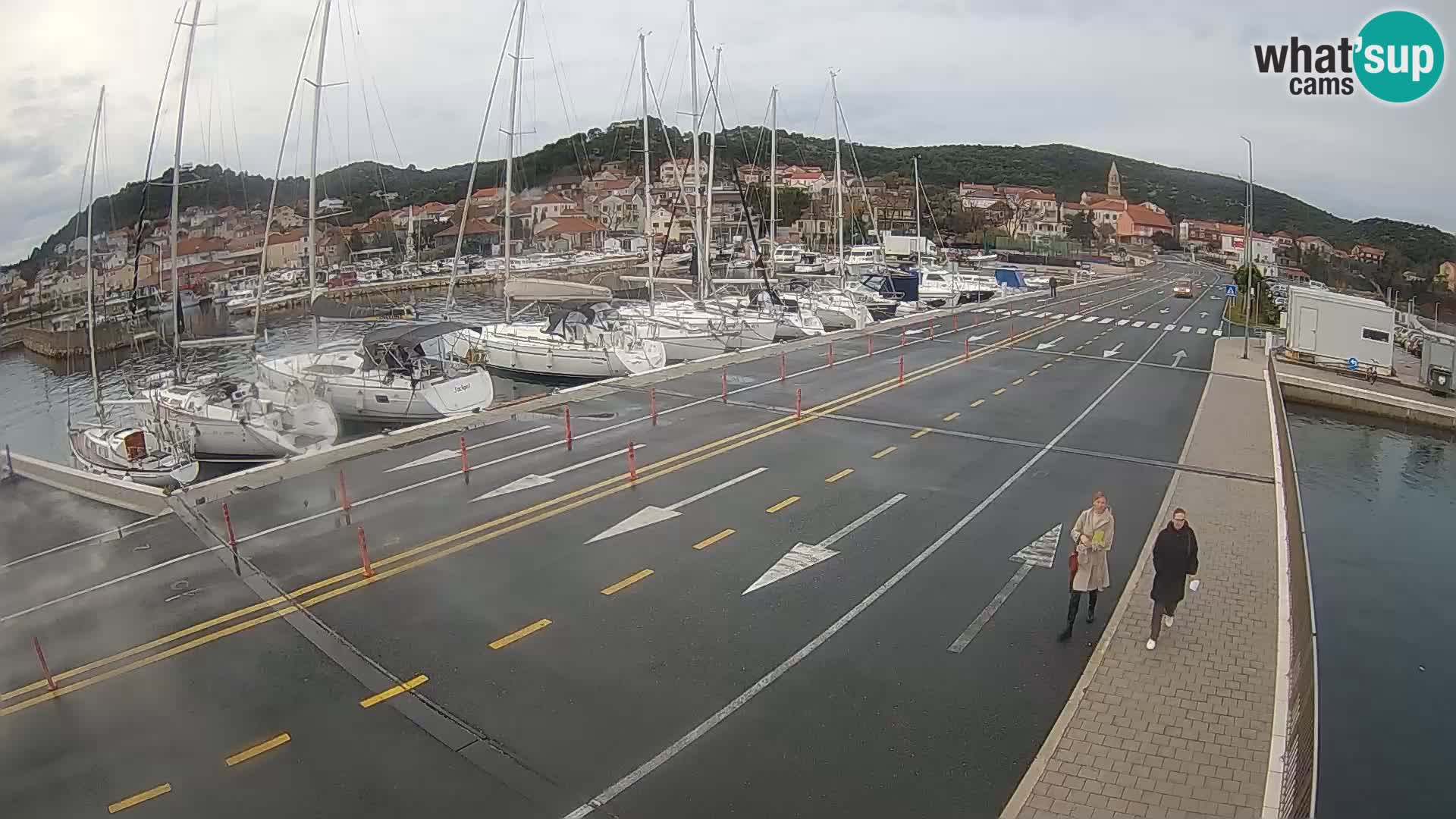 Dalmatie Tkon Traversier – webcams Croatie