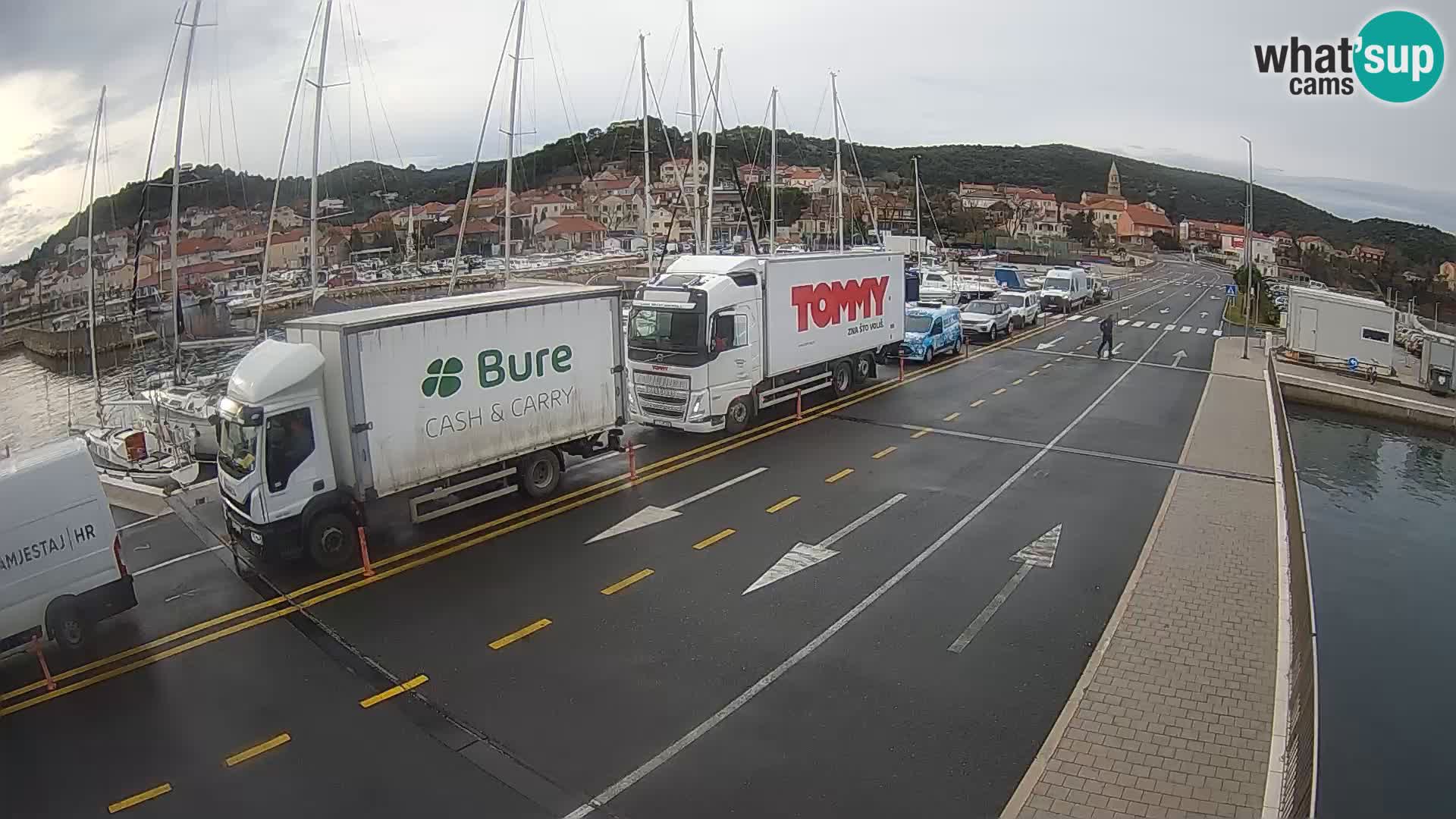 Dalmatien Tkon Fähre – Webcams Kroatien