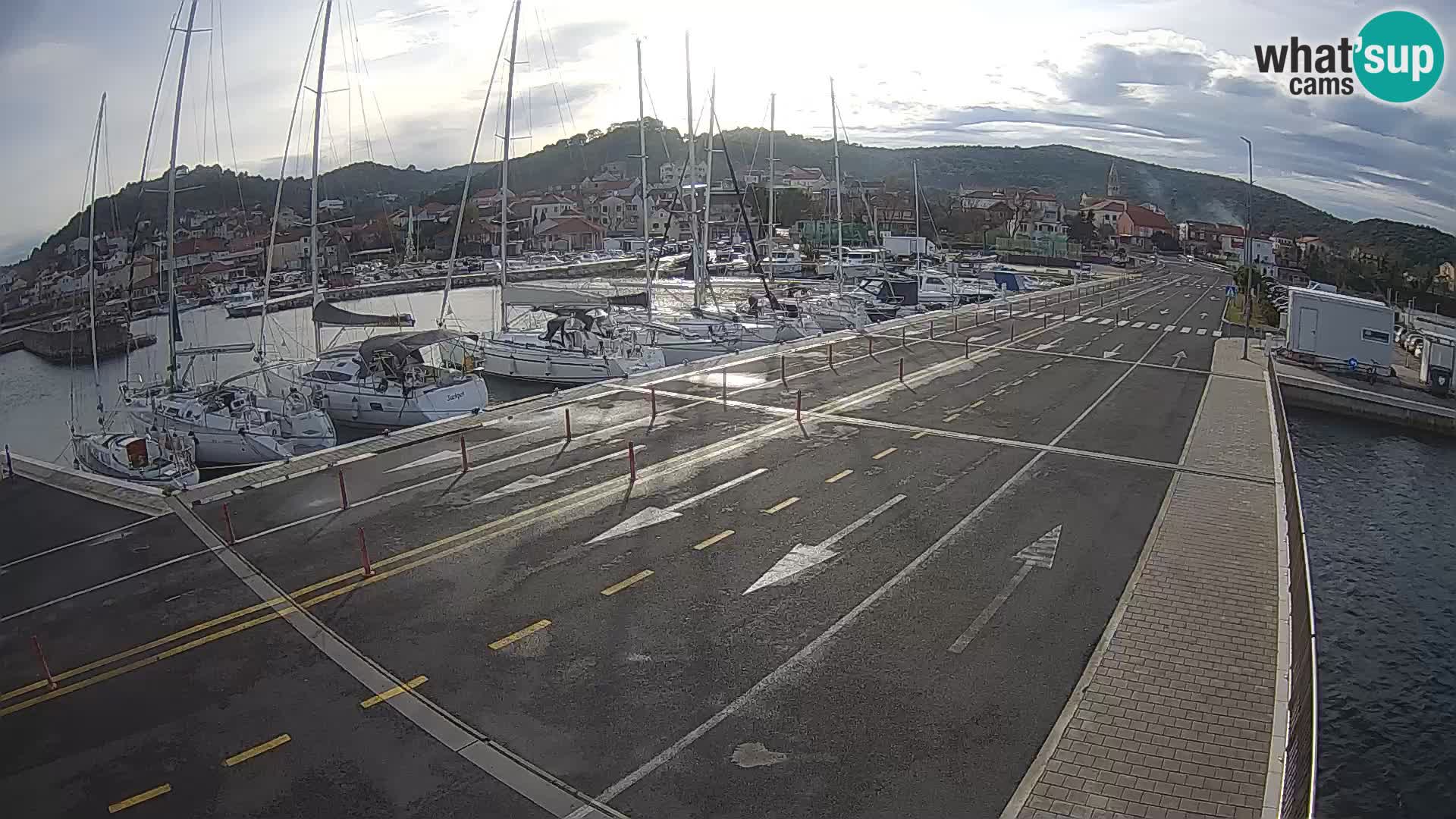 Dalmacia Tkon Transportar- webcams Croacia