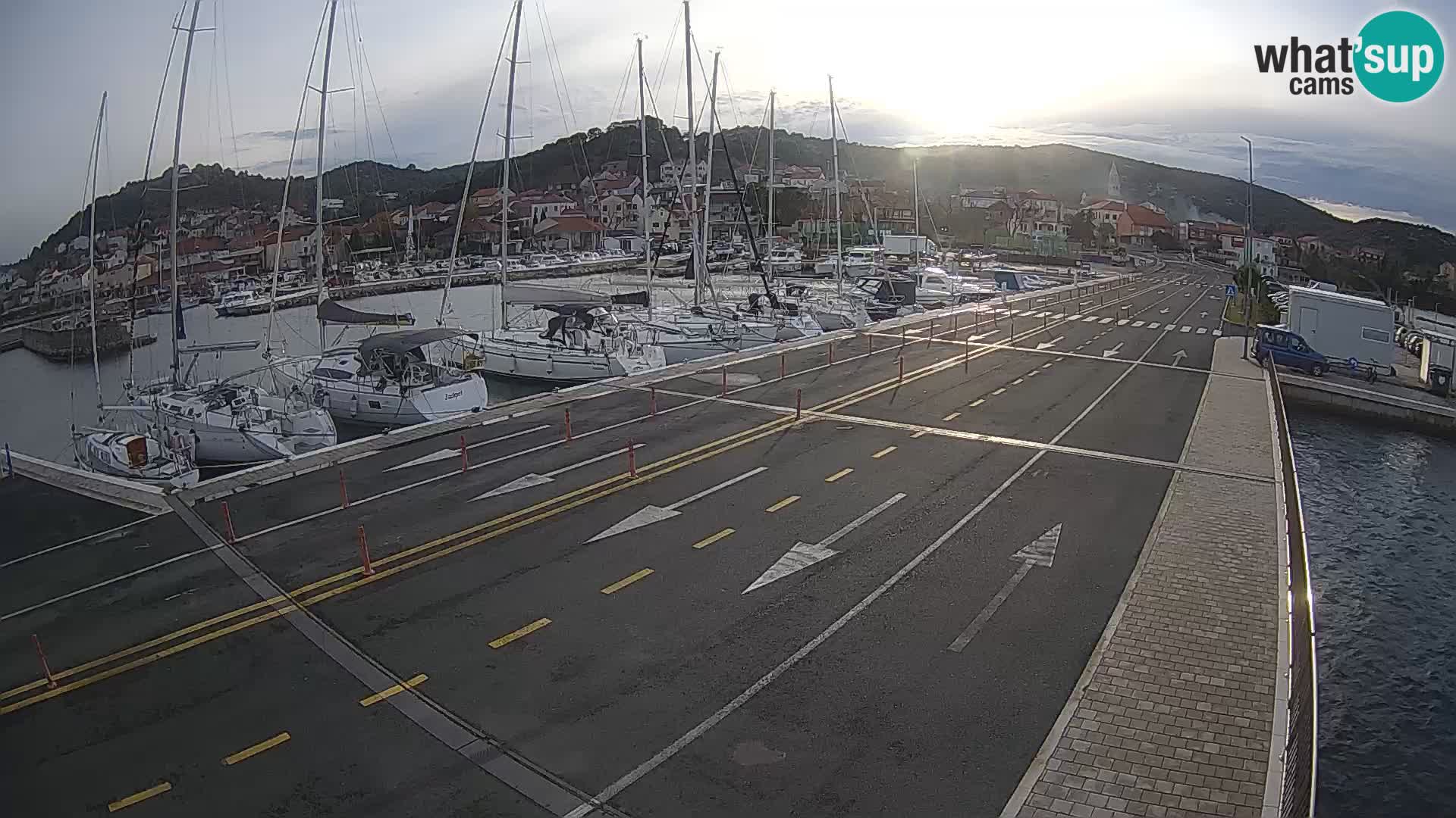 Trajekt Dalmacija Tkon – web kamere Hrvatska
