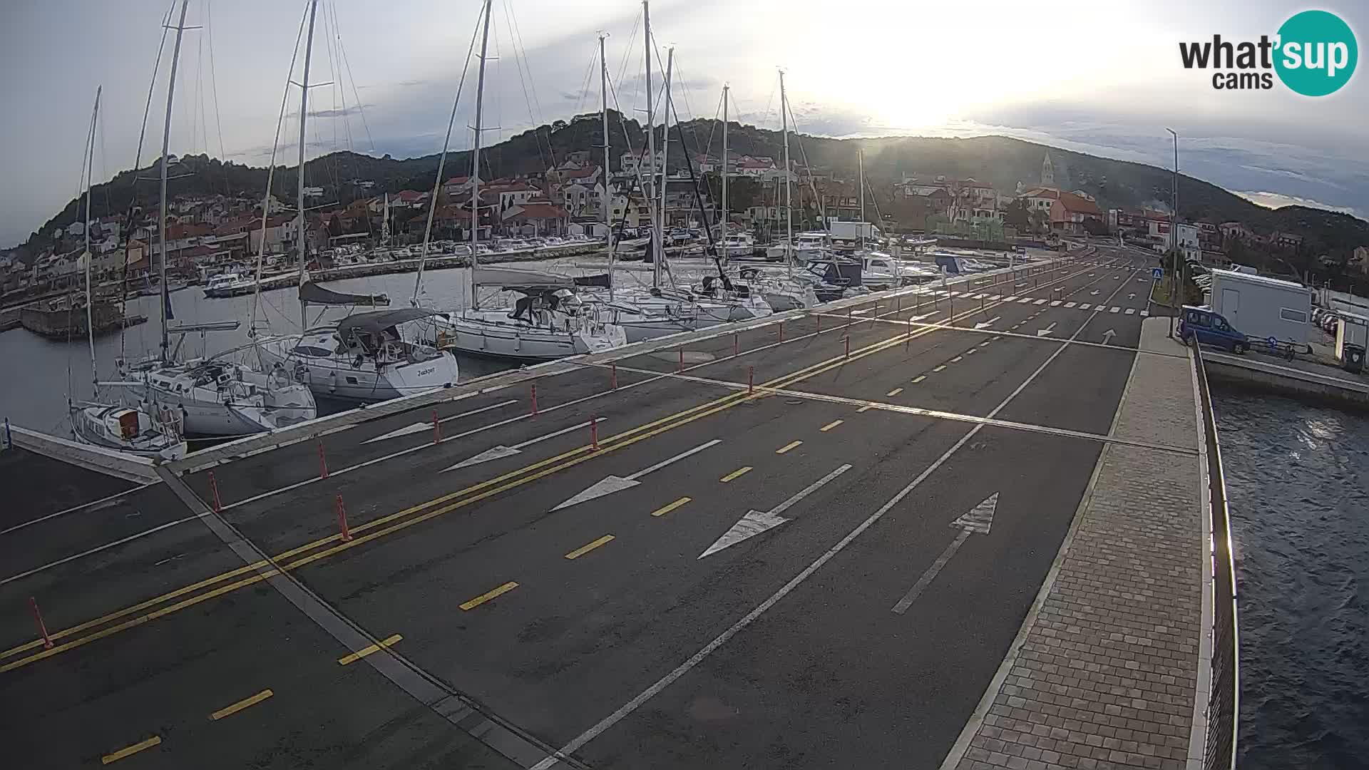 Dalmazia traghetto Tkon – webcam Croazia