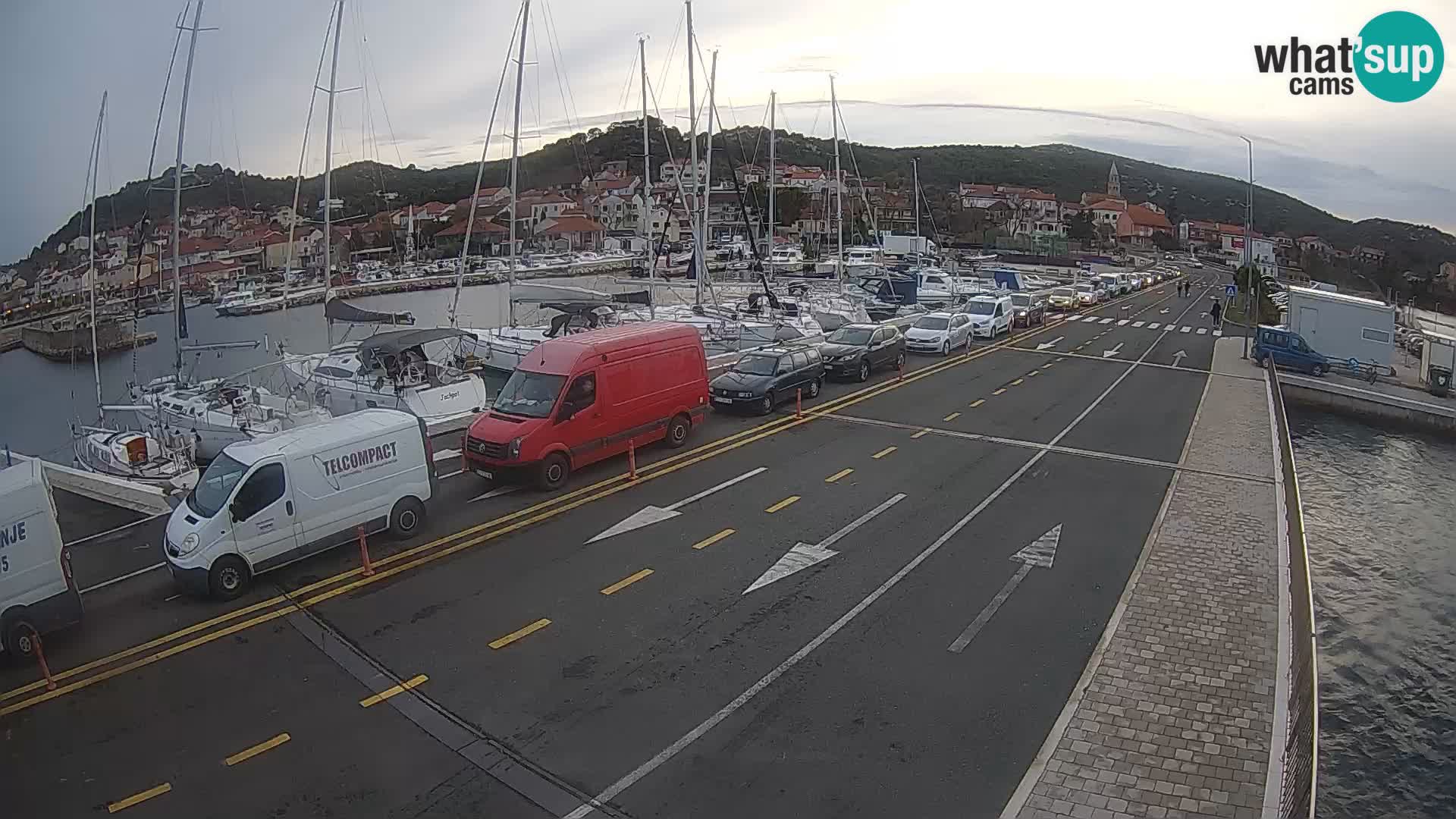 Dalmazia traghetto Tkon – webcam Croazia