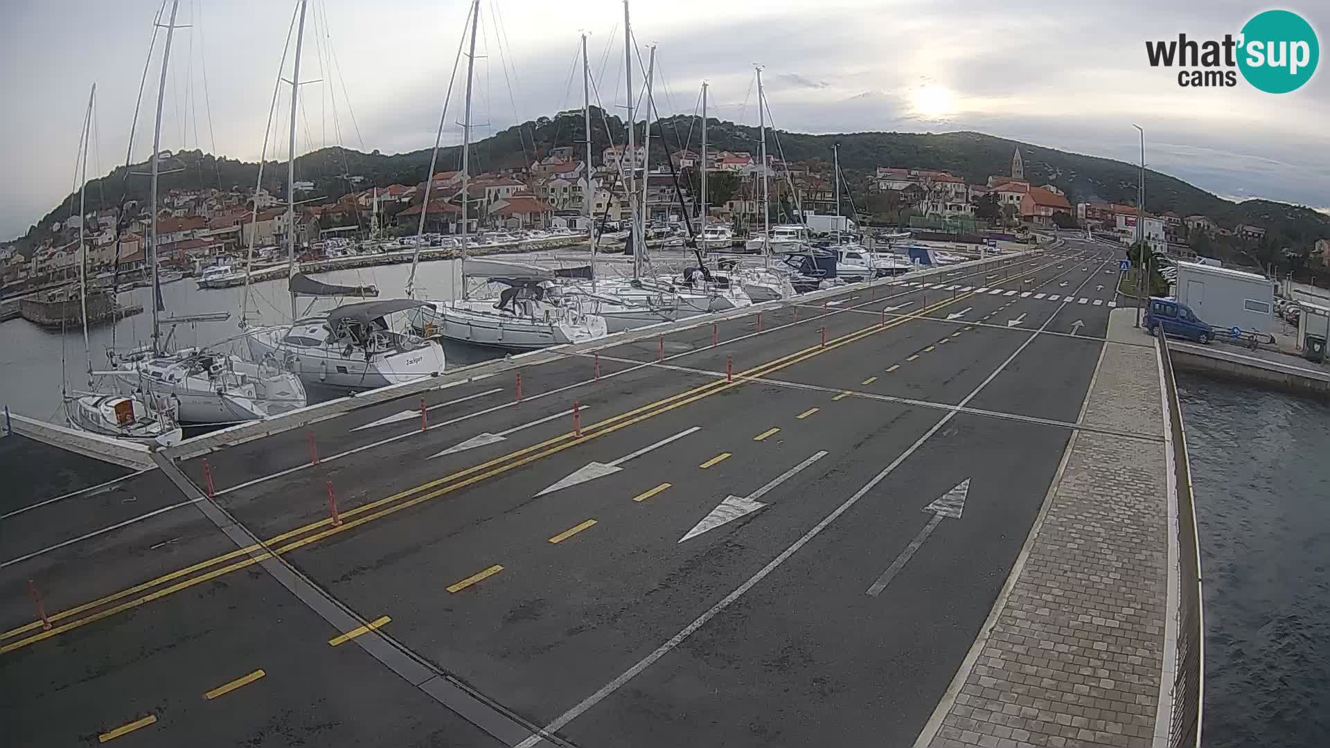 Dalmacija Trajekt Tkon – spletne kamere Hrvaška