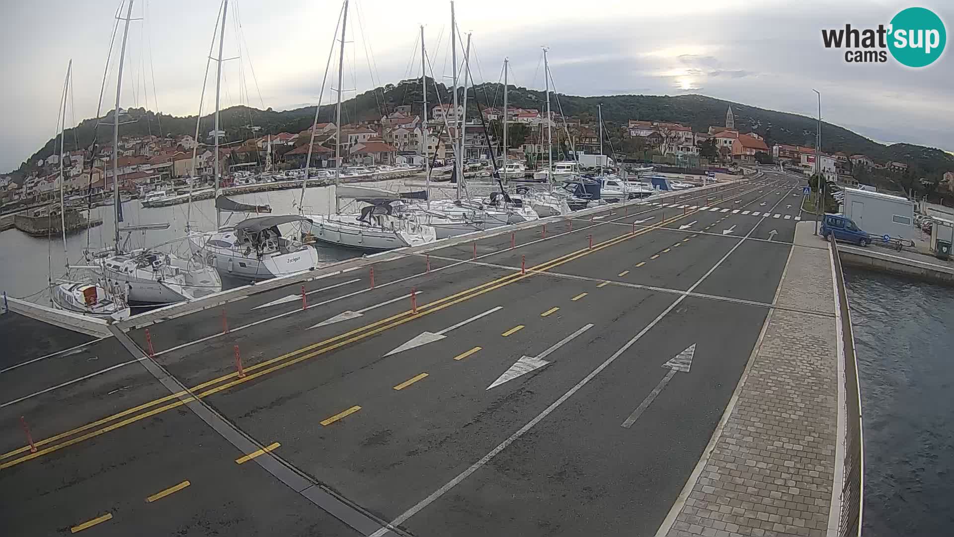 Dalmatia Tkon Ferry – webcams Croatia
