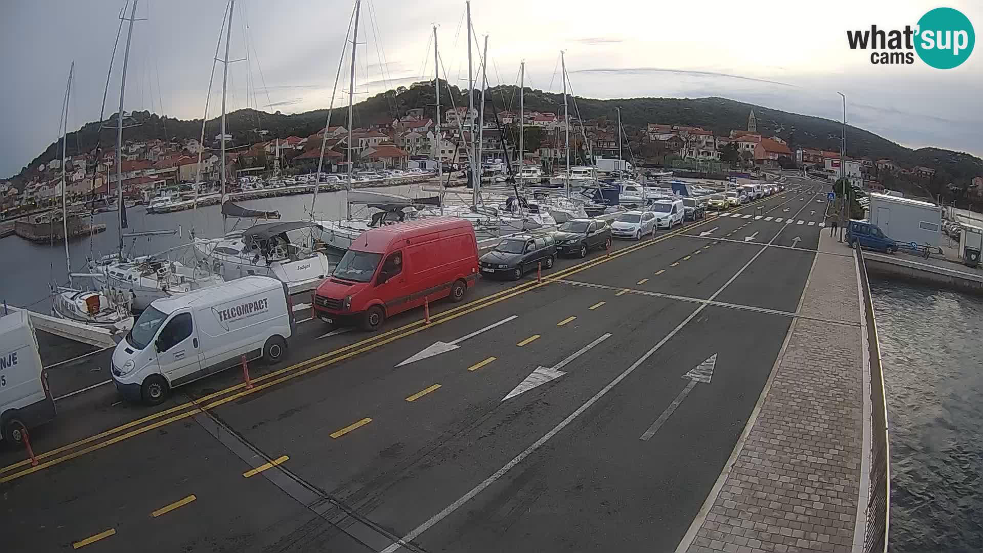 Dalmazia traghetto Tkon – webcam Croazia